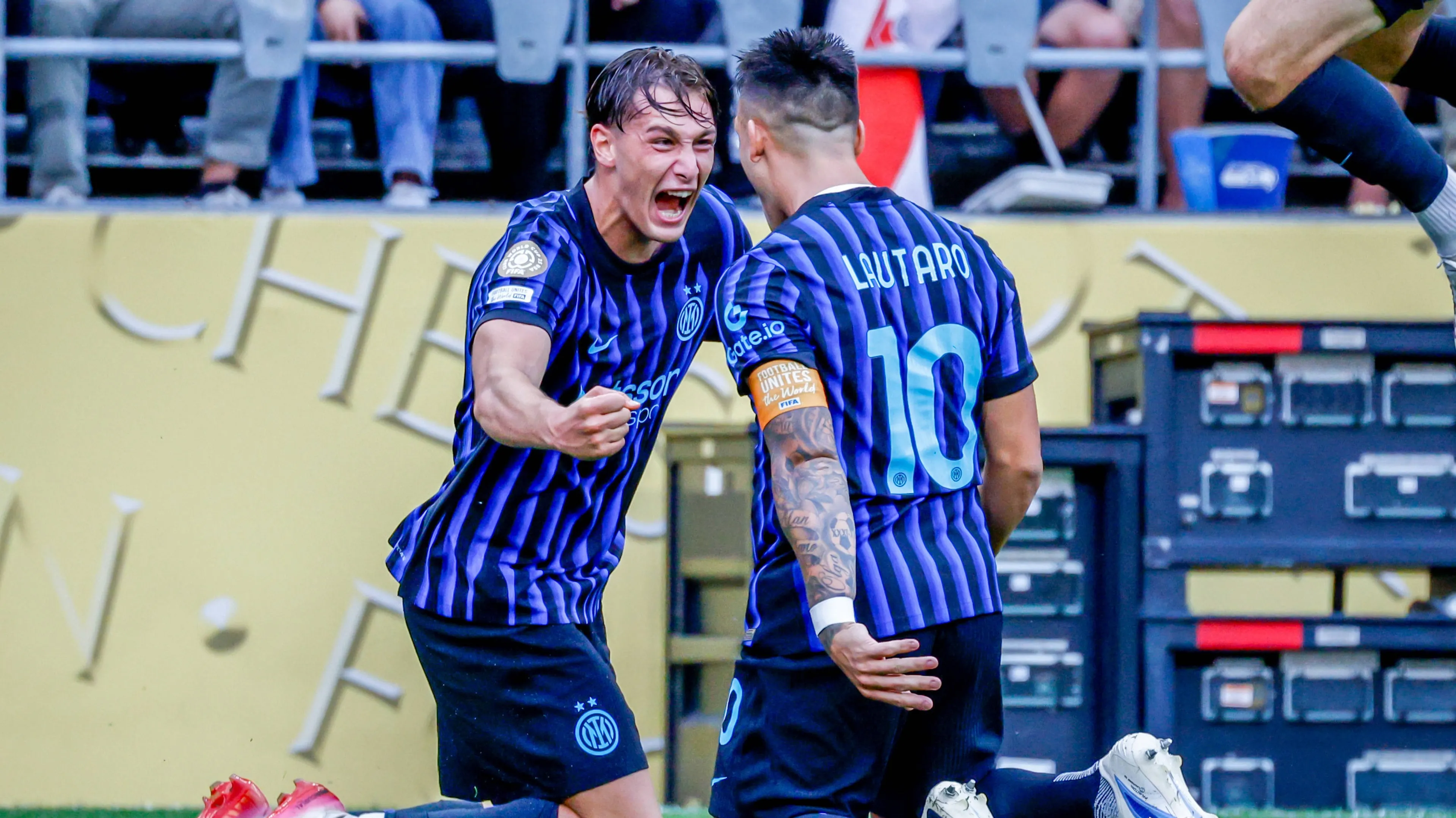 Pio Esposito: "Ho realizzato che era gol solo quando ho visto Lautaro esultare". Poi ricorda di non essere un novellino