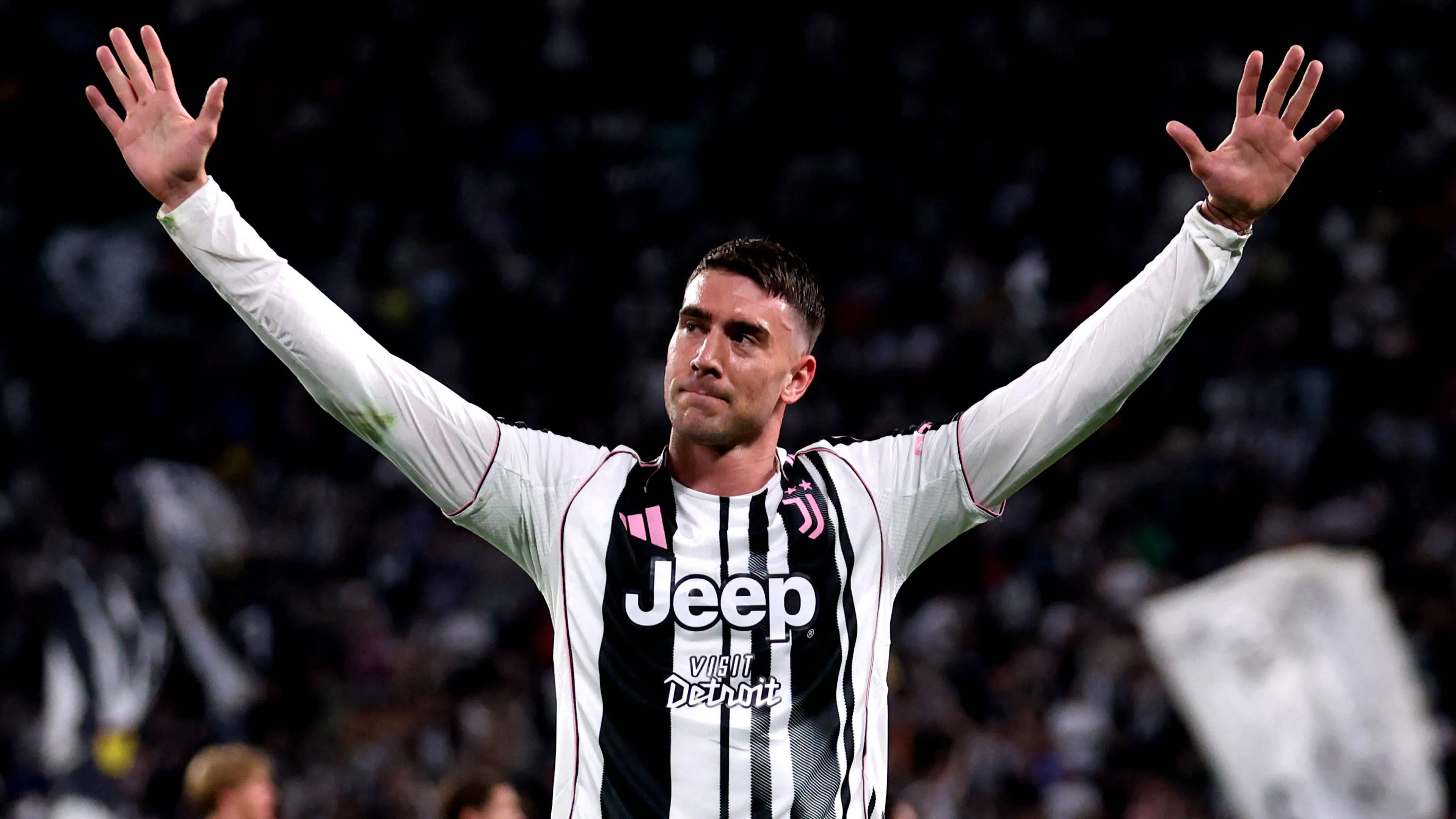 Dusan Vlahovic richiesto da Allegri al Milan