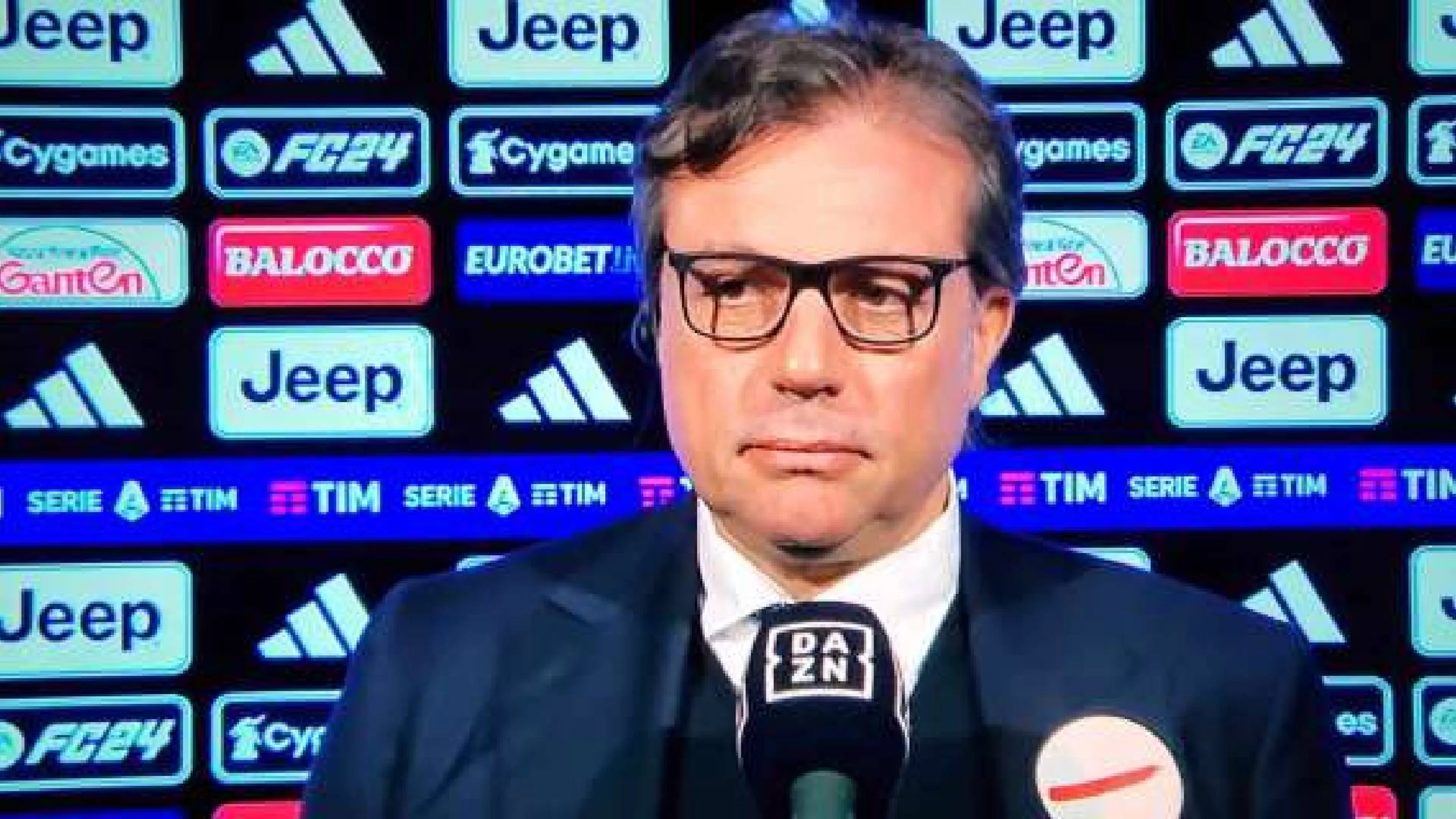 Copertina di Roma-Juventus, Giuntoli: "Il 5 maggio a Roma è sempre un piacere, il futuro si vedrà alla fine"