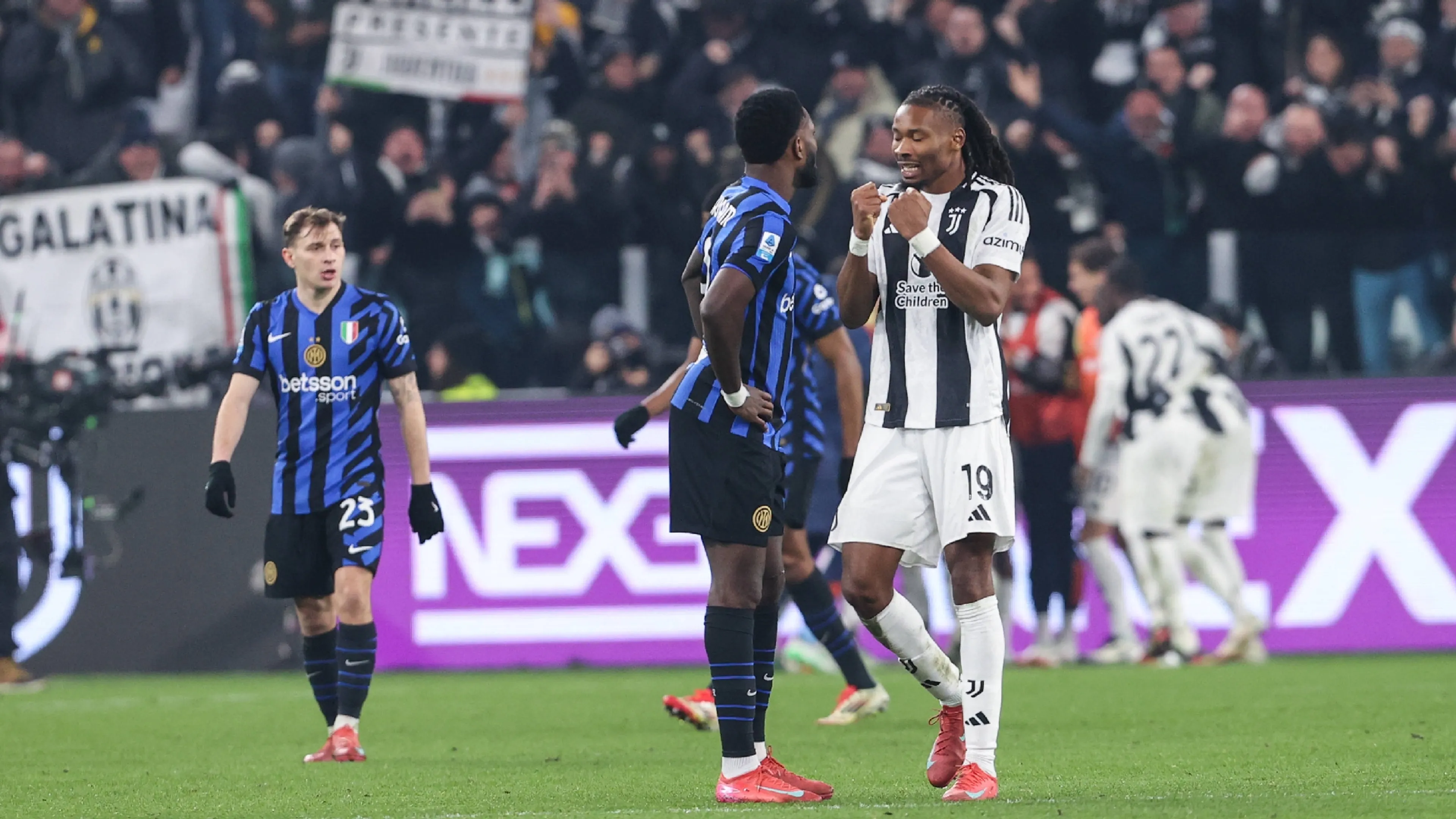 Juventus-Inter, K. Thuram: "Vittoria che dà fiducia. Marcus? Un sogno giocare contro di lui"
