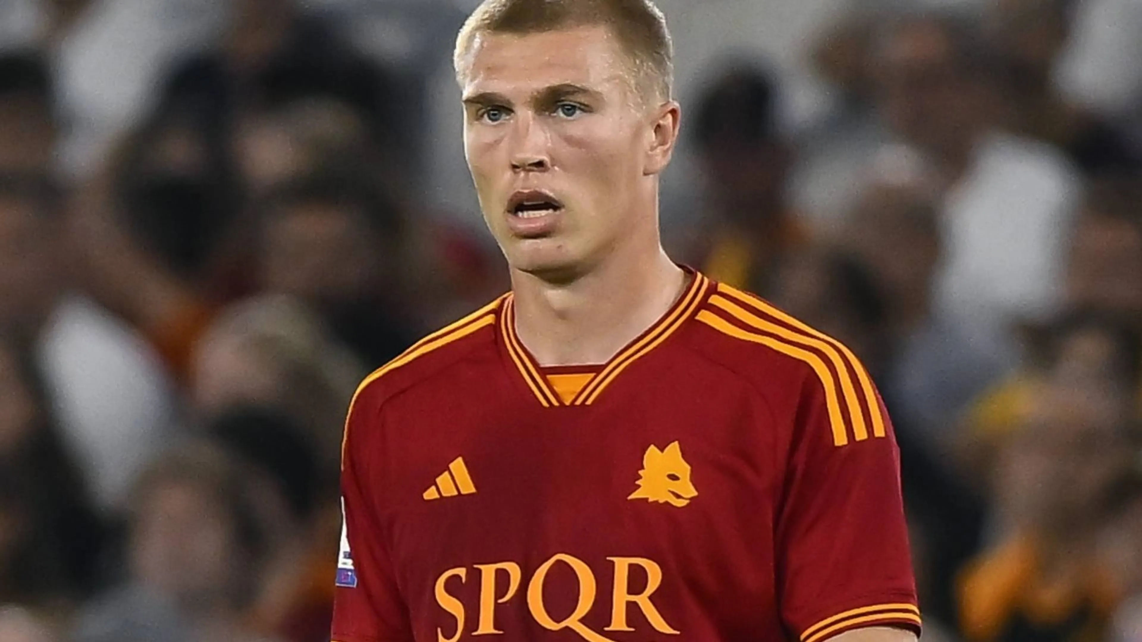 Copertina di Roma-Napoli, Kristensen: "Kvaratskelia? Farò di tutto per fermarlo"