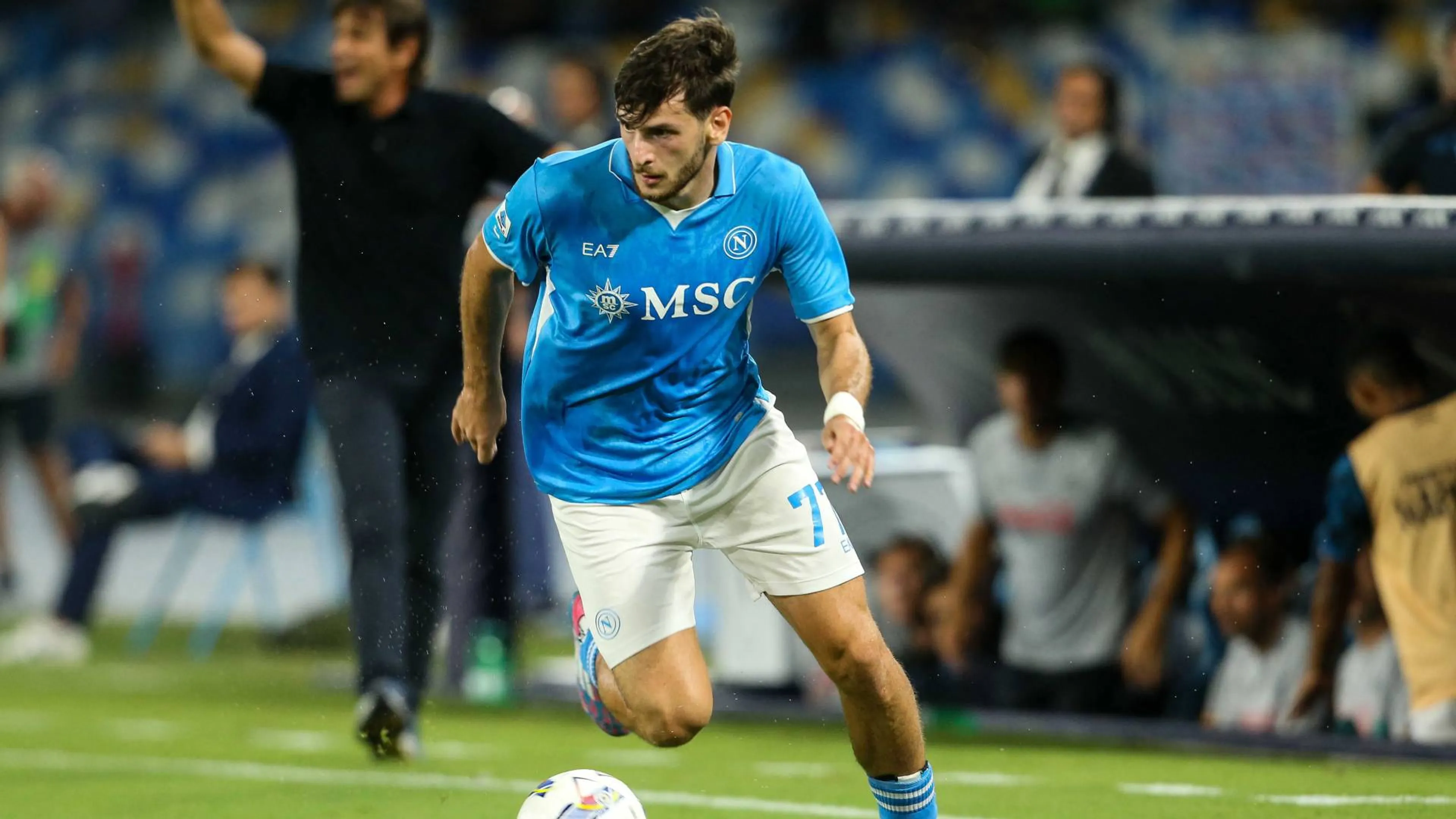 Copertina di "Ecco la cifra shock rifiutata dal Napoli per Kvaratskhelia in estate"