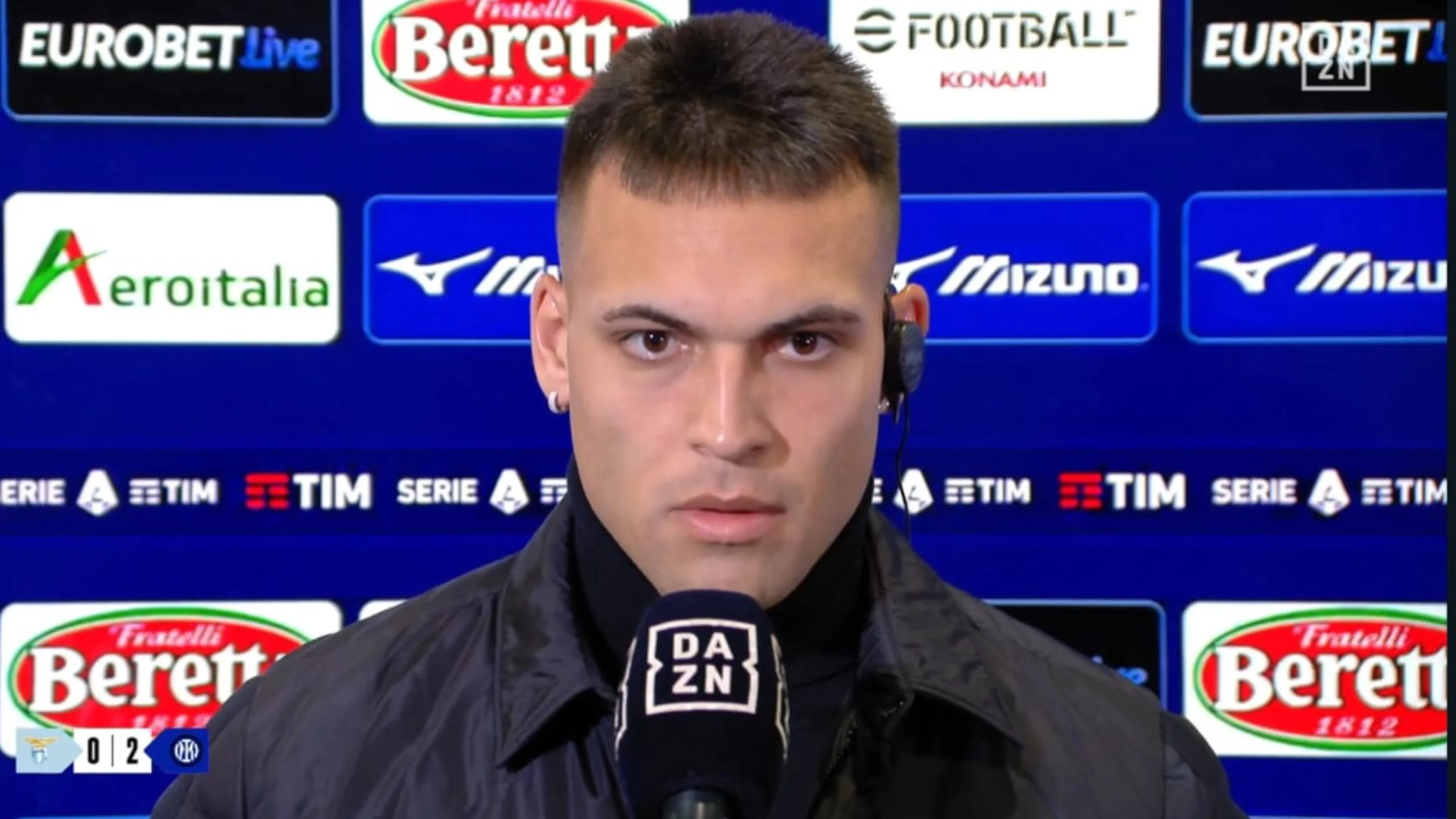 Copertina di Lazio-Inter, Lautaro: "La nostra forza è che siamo una famiglia. La Juve? Non gioca bene ma è lì"