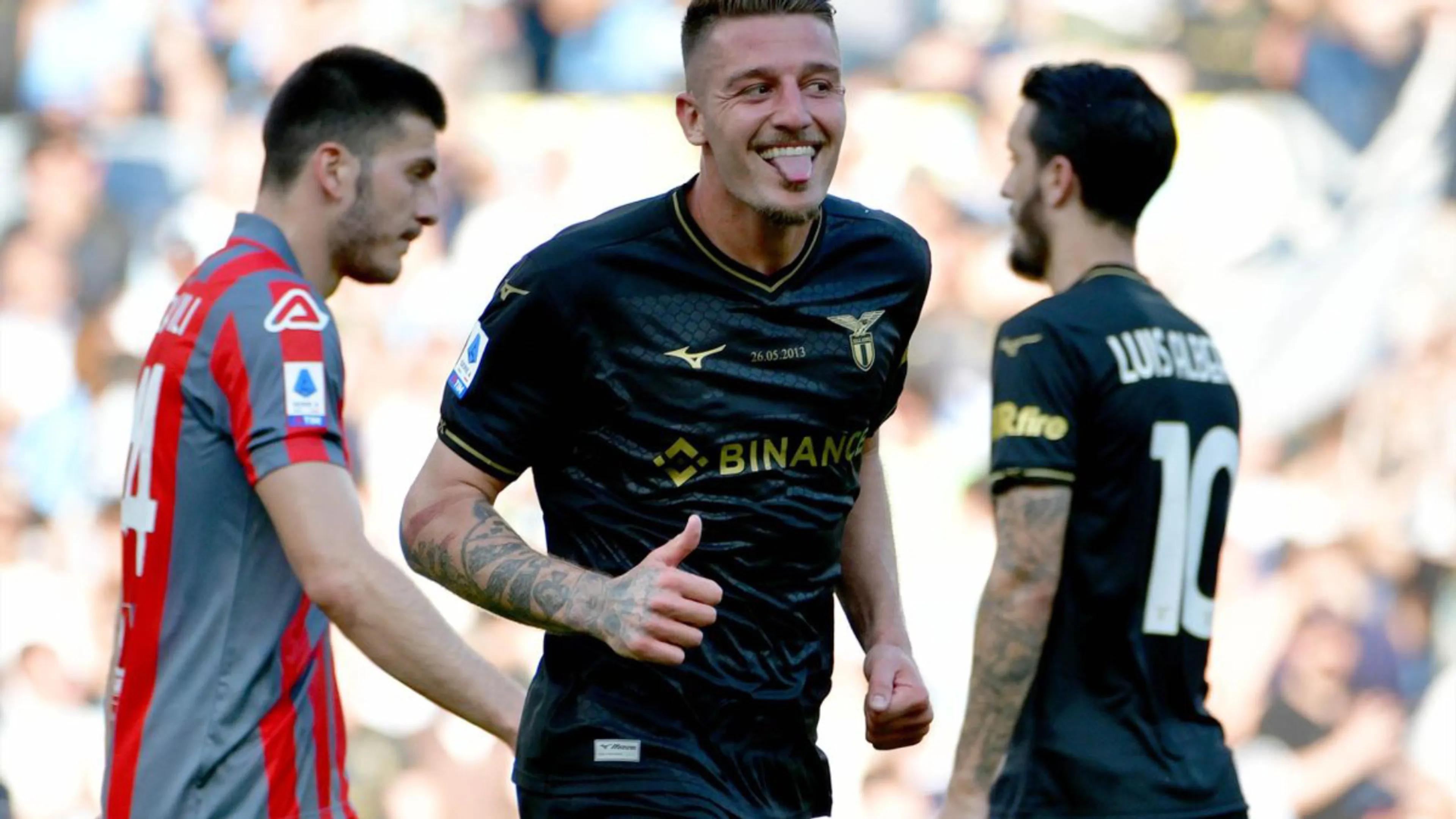 Copertina di La Lazio celebra la Champions e in un video attacca chi li dava per finiti a inizio campionato