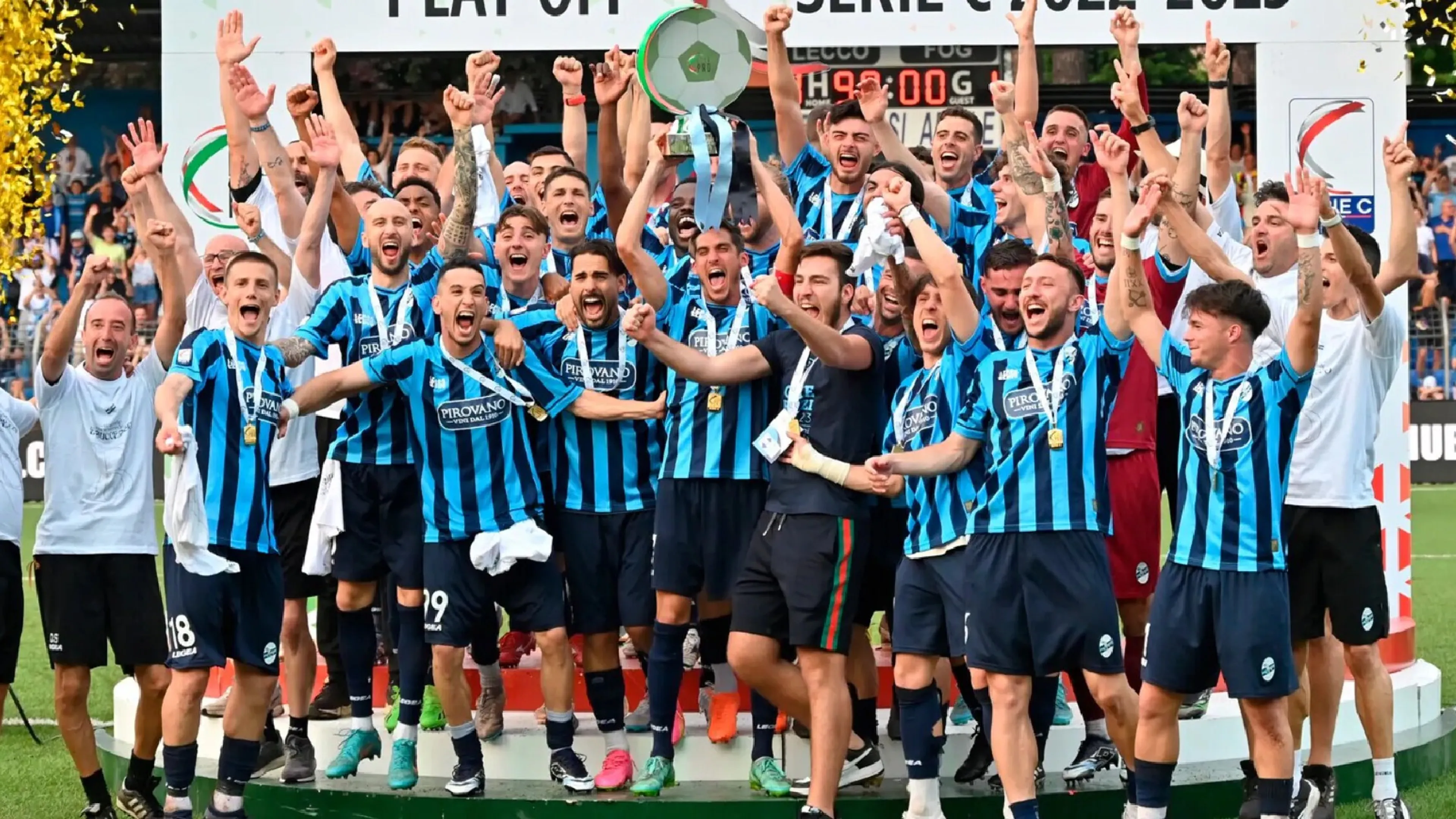 Lecco in Serie B, il patron Di Nunno: "E ora voglio i danni dal Perugia"