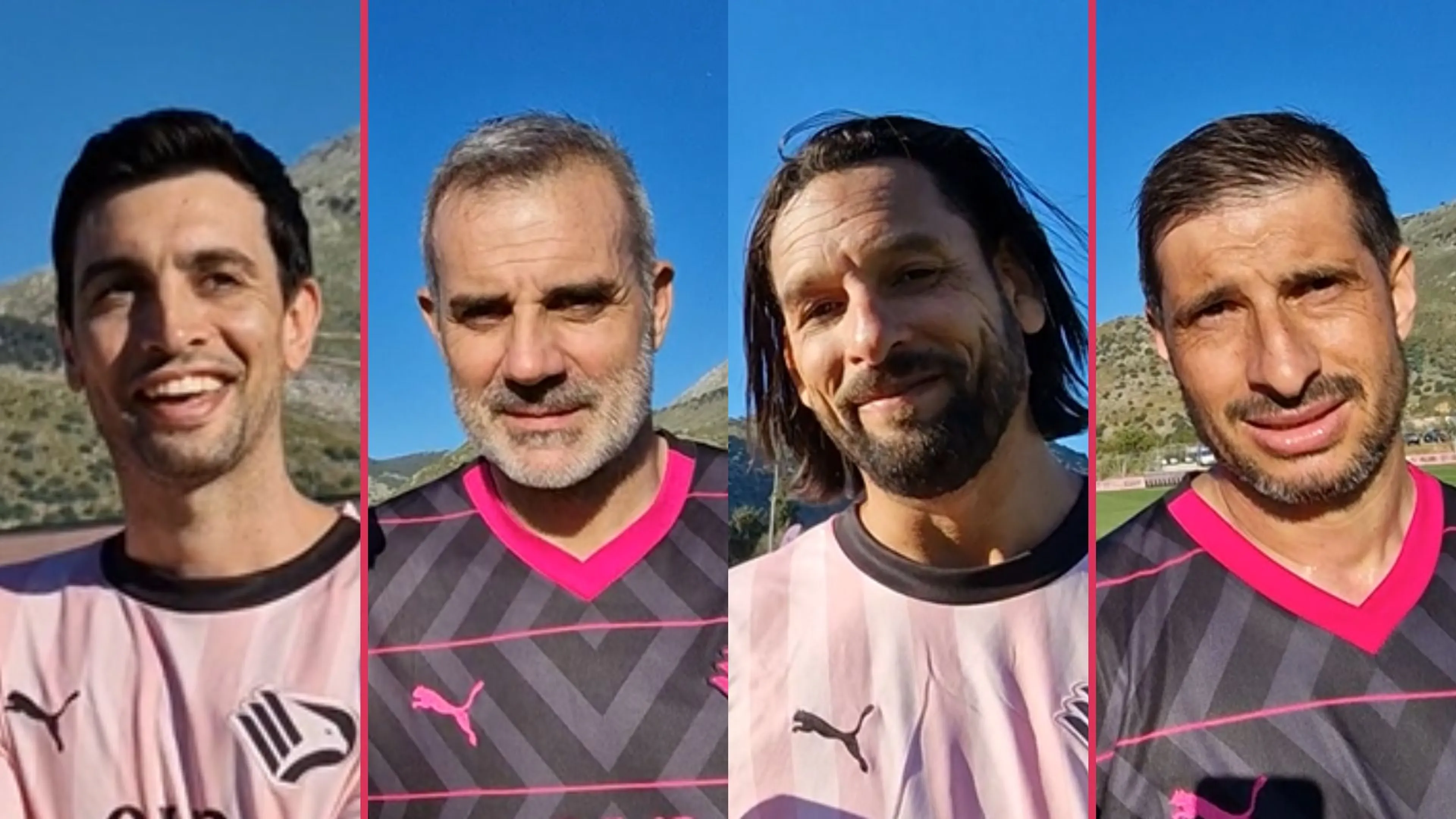 Copertina di Amauri, Sorrentino, Pastore e Brienza all'inaugurazione del nuovo Palermo training center: "Il più forte? Due nomi su tutti"