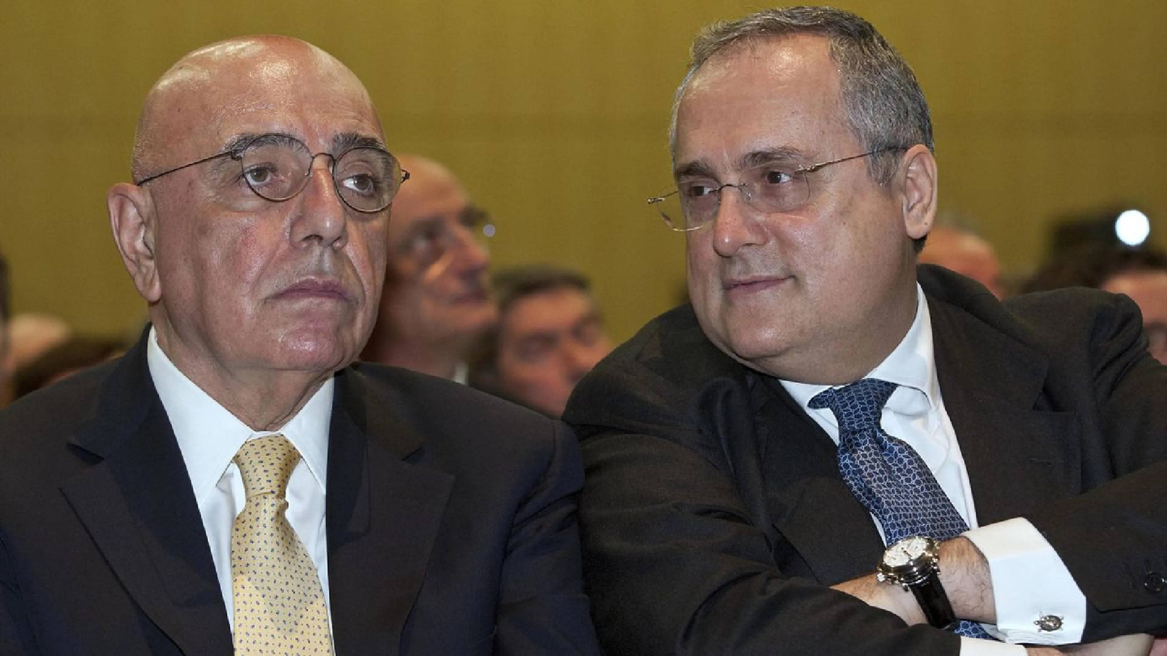 Copertina di Repubblica racconta la scenata di Lotito a Galliani: "Non te lo perdono!"
