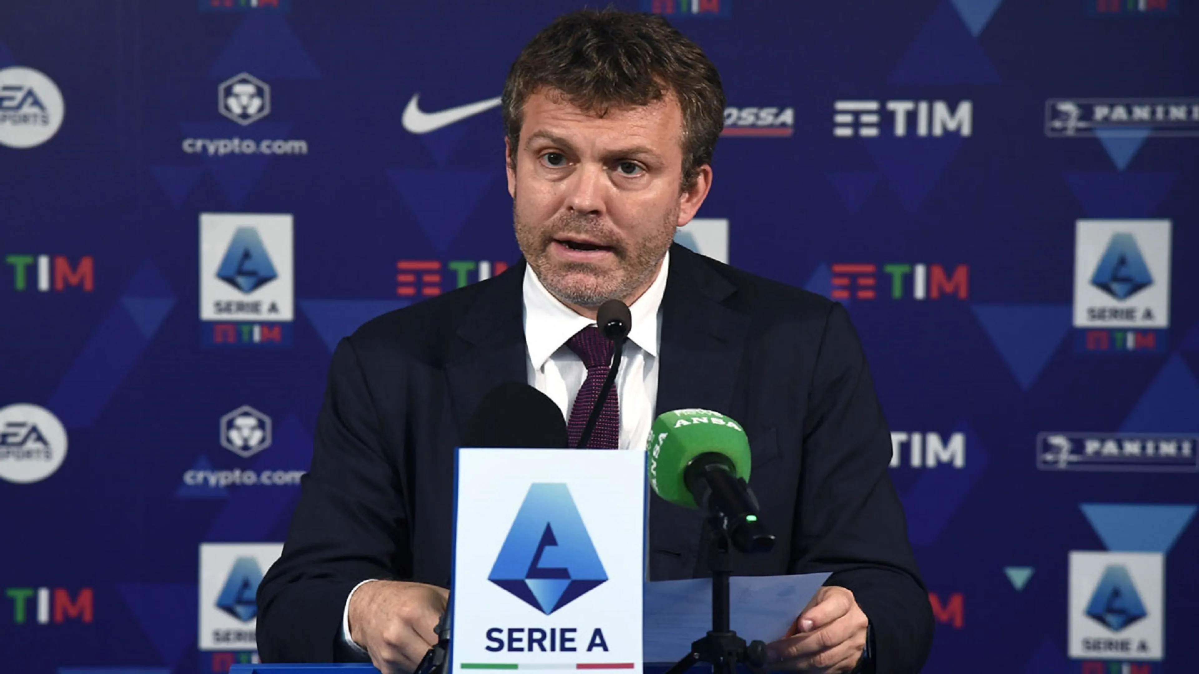 Copertina di Casini (Lega Serie A) risponde a De Laurentiis sullo scudetto dell'onestà: "No, non è così"
