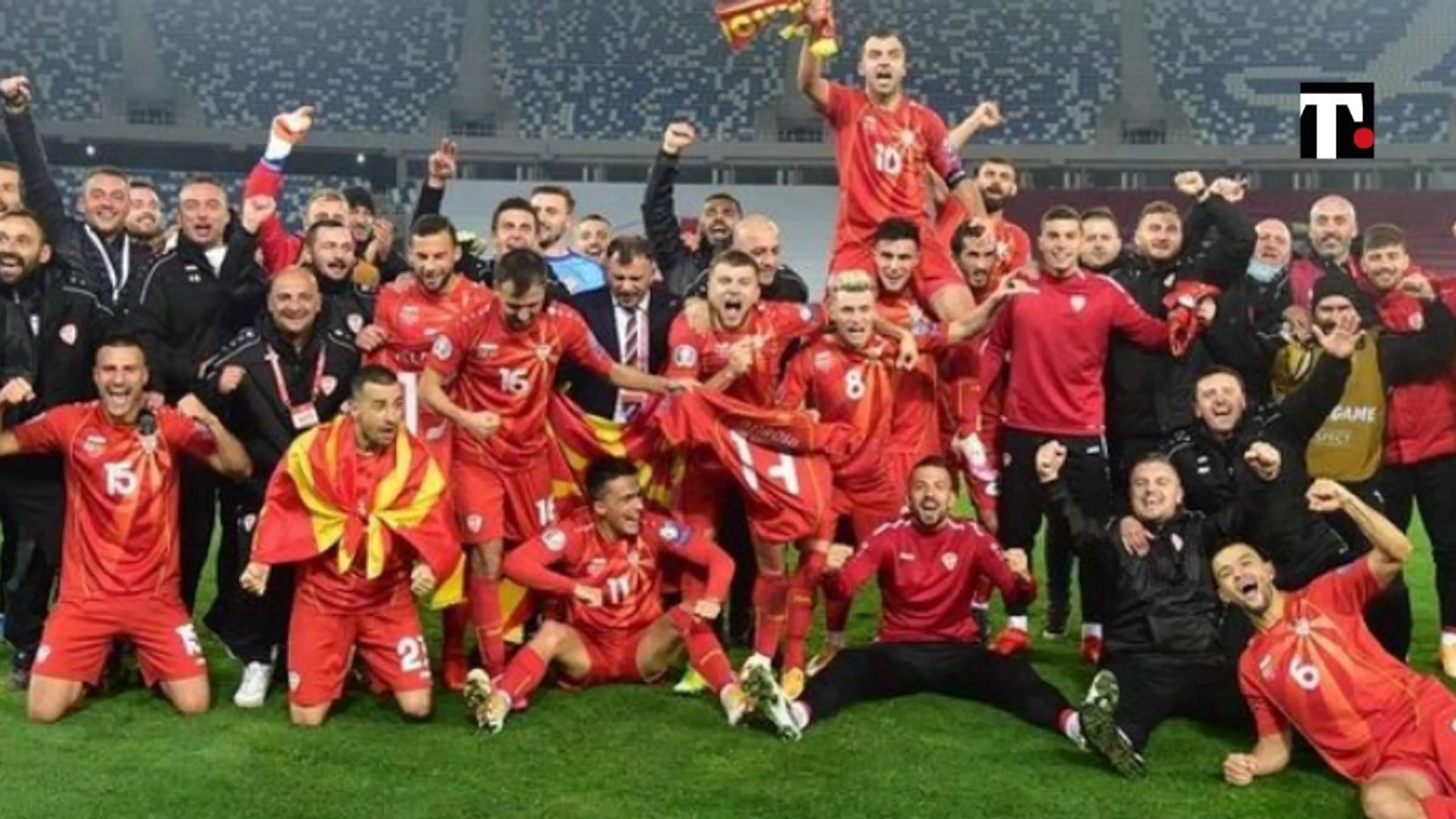 Copertina di Macedonia del Nord, primo ministro offre ricco premio in denaro in caso di vittoria contro il Portogallo