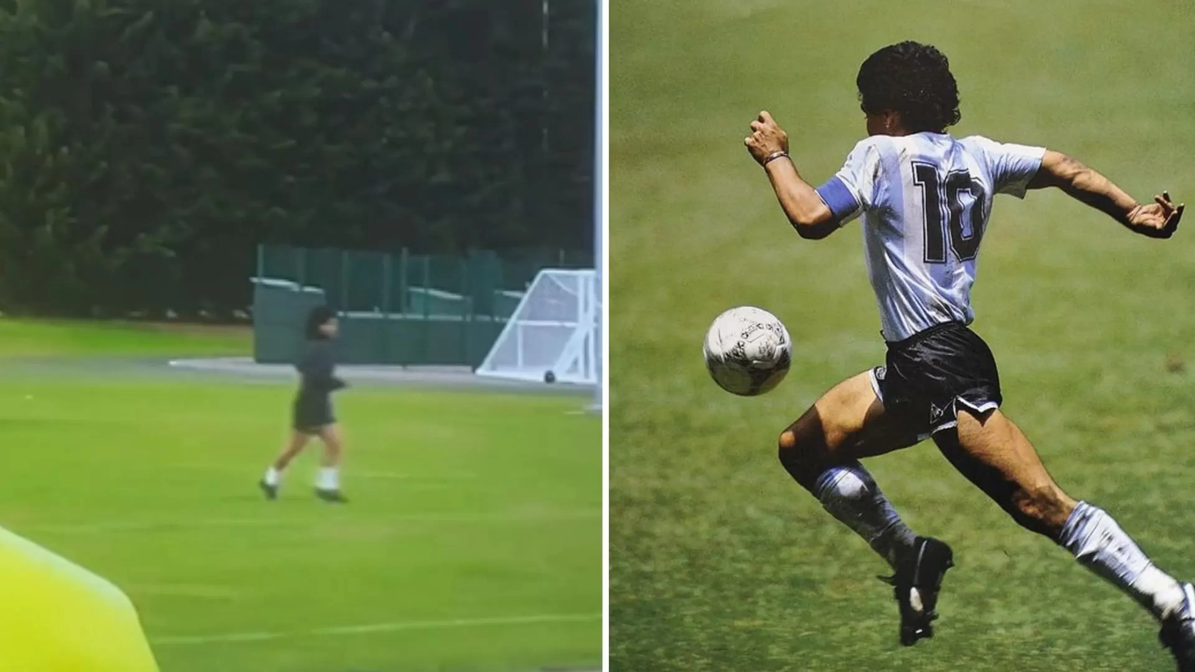 Copertina di Che ci fa Maradona in Scozia? L’ennesima apparizione del Pibe de Oro (VIDEO)