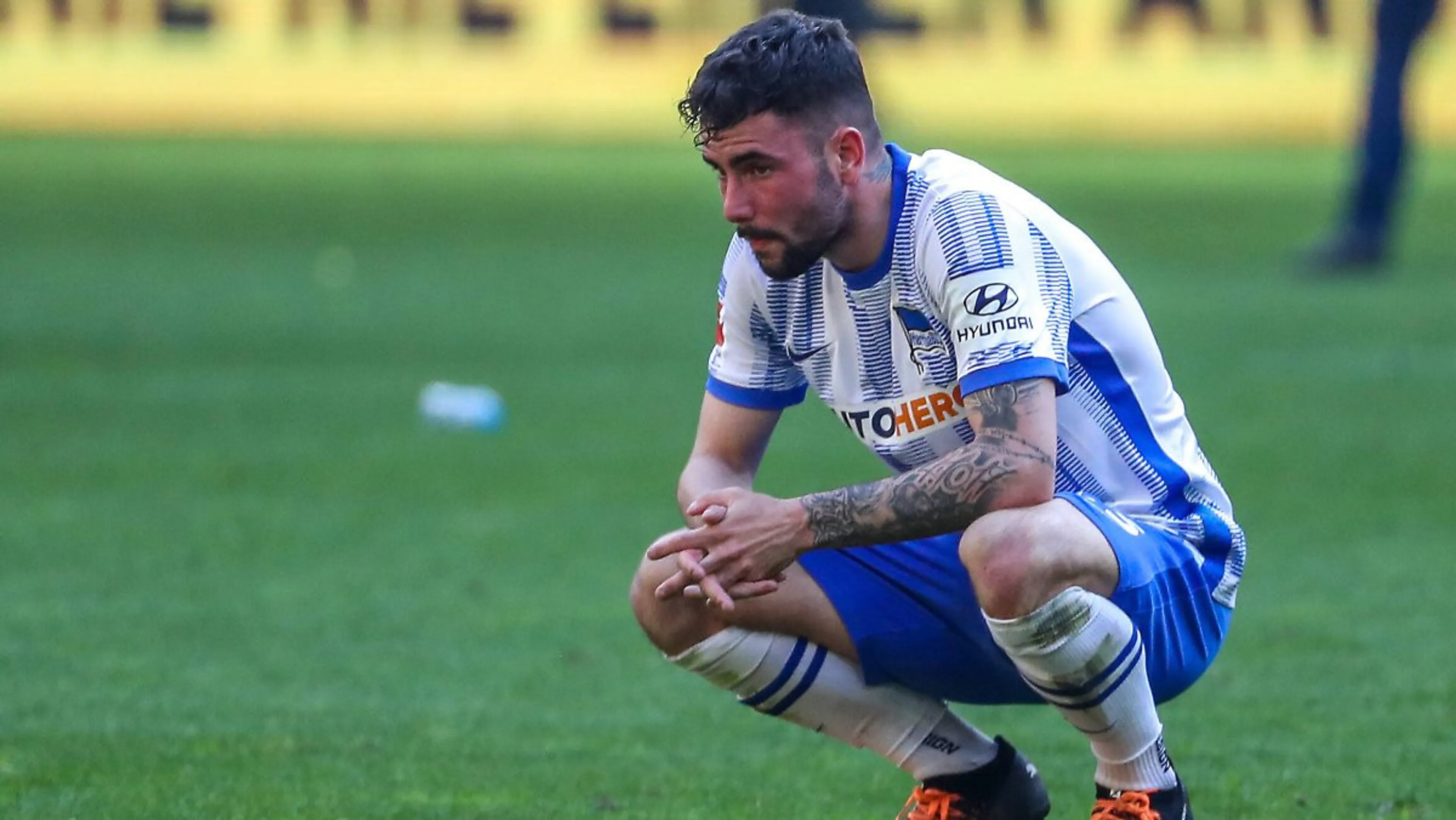 Copertina di Hertha Berlino, dramma Marco Richter: deve fermarsi, ha un tumore