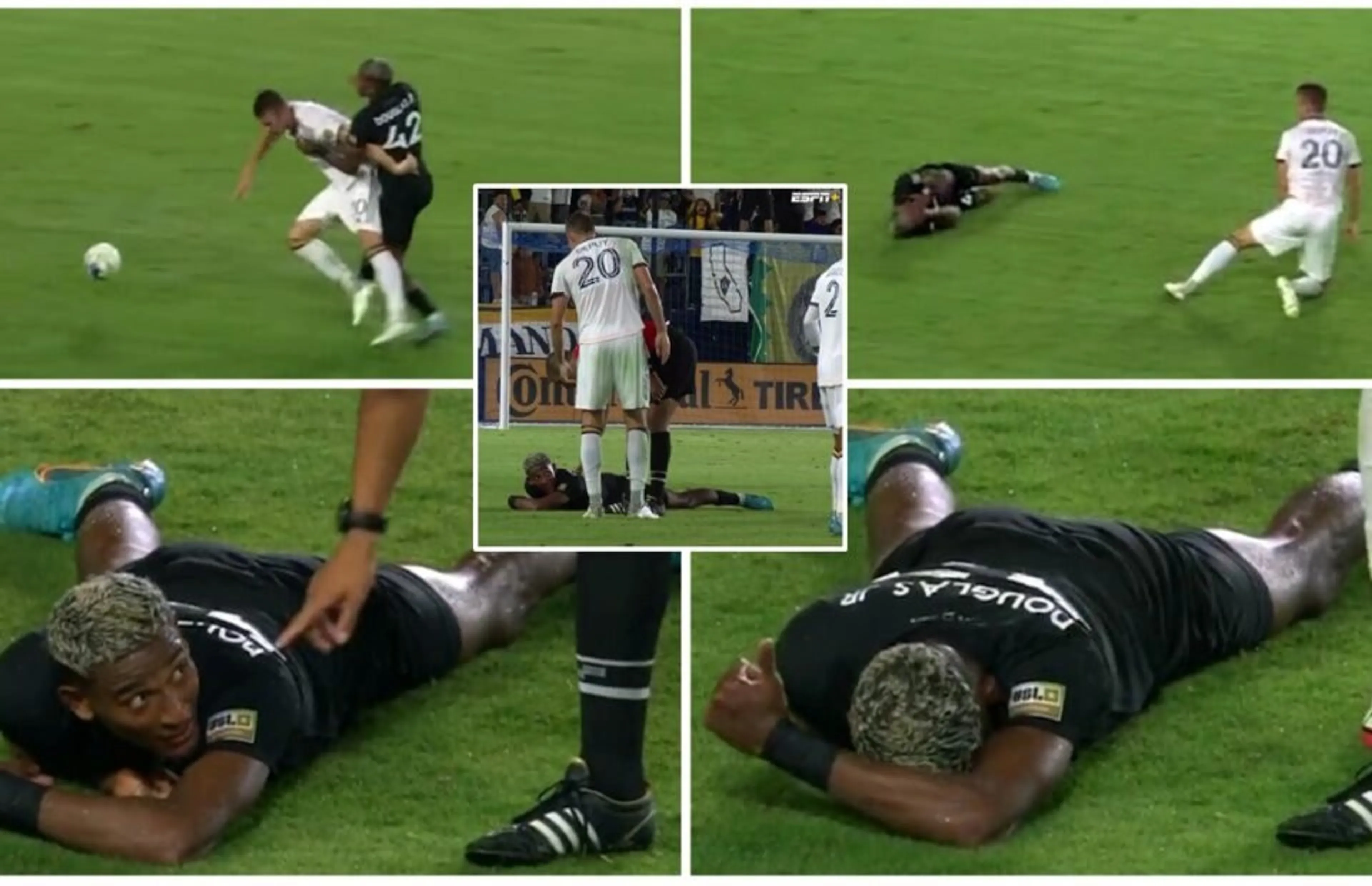 Copertina di La ridicola simulazione di Martinez: rotola per metri in campo e poi alza lo sguardo ma l’arbitro vede tutto (VIDEO)