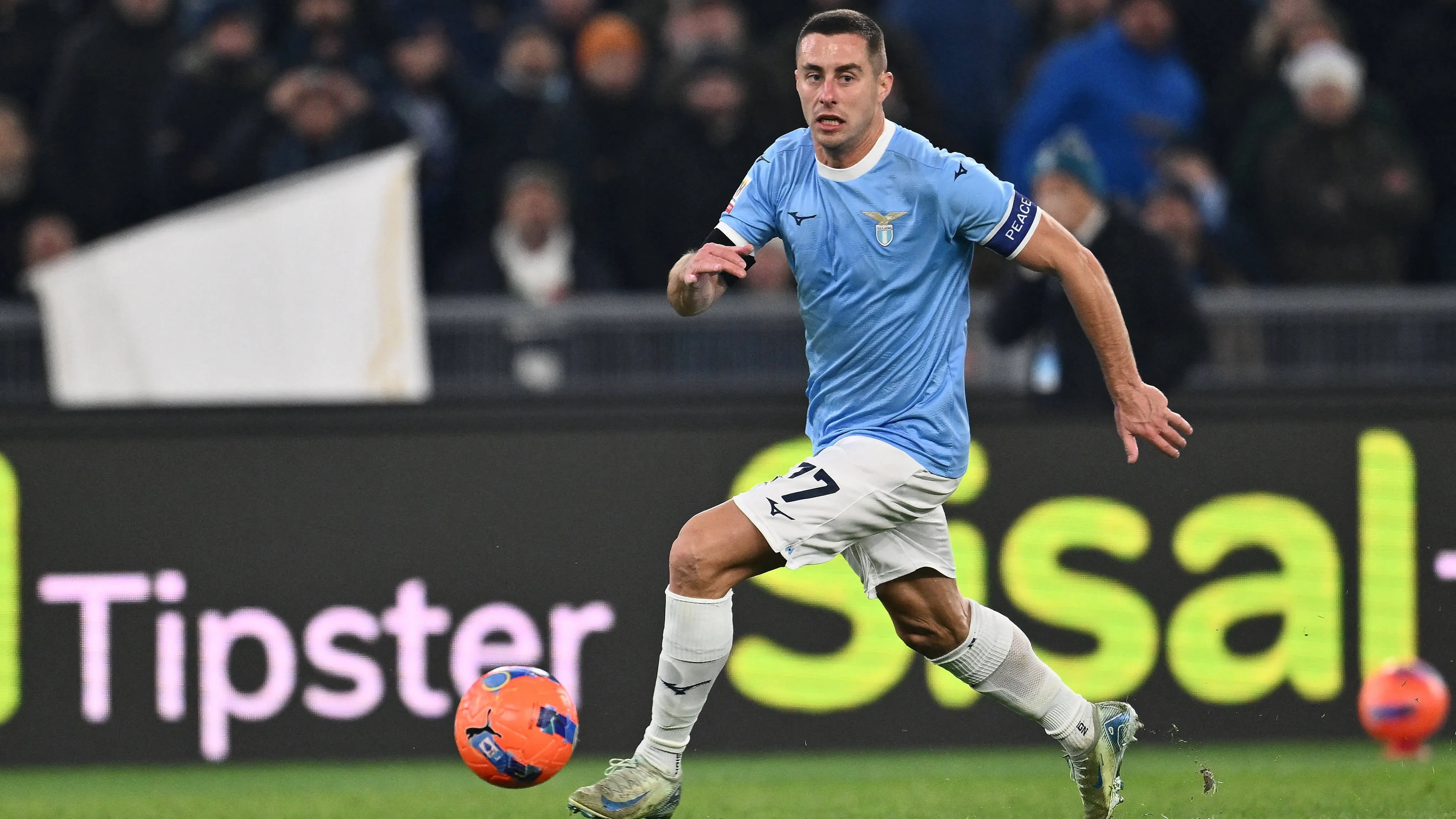 marusic con la maglia della lazio