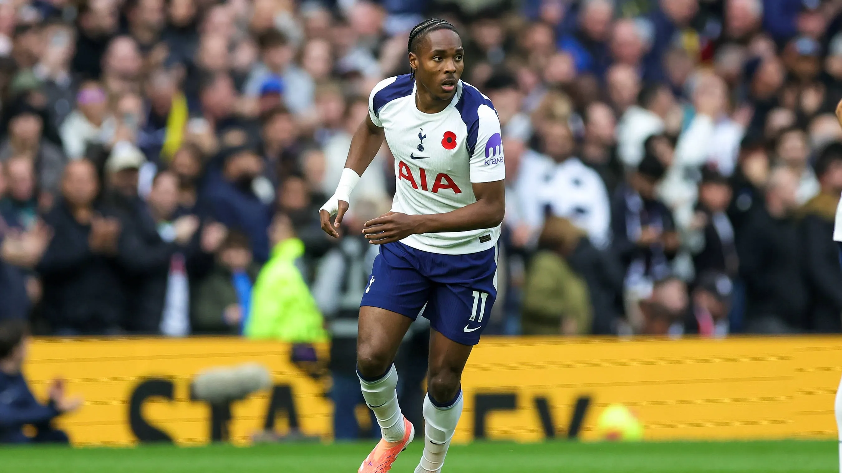 Mathys Tel nella lista della Roma