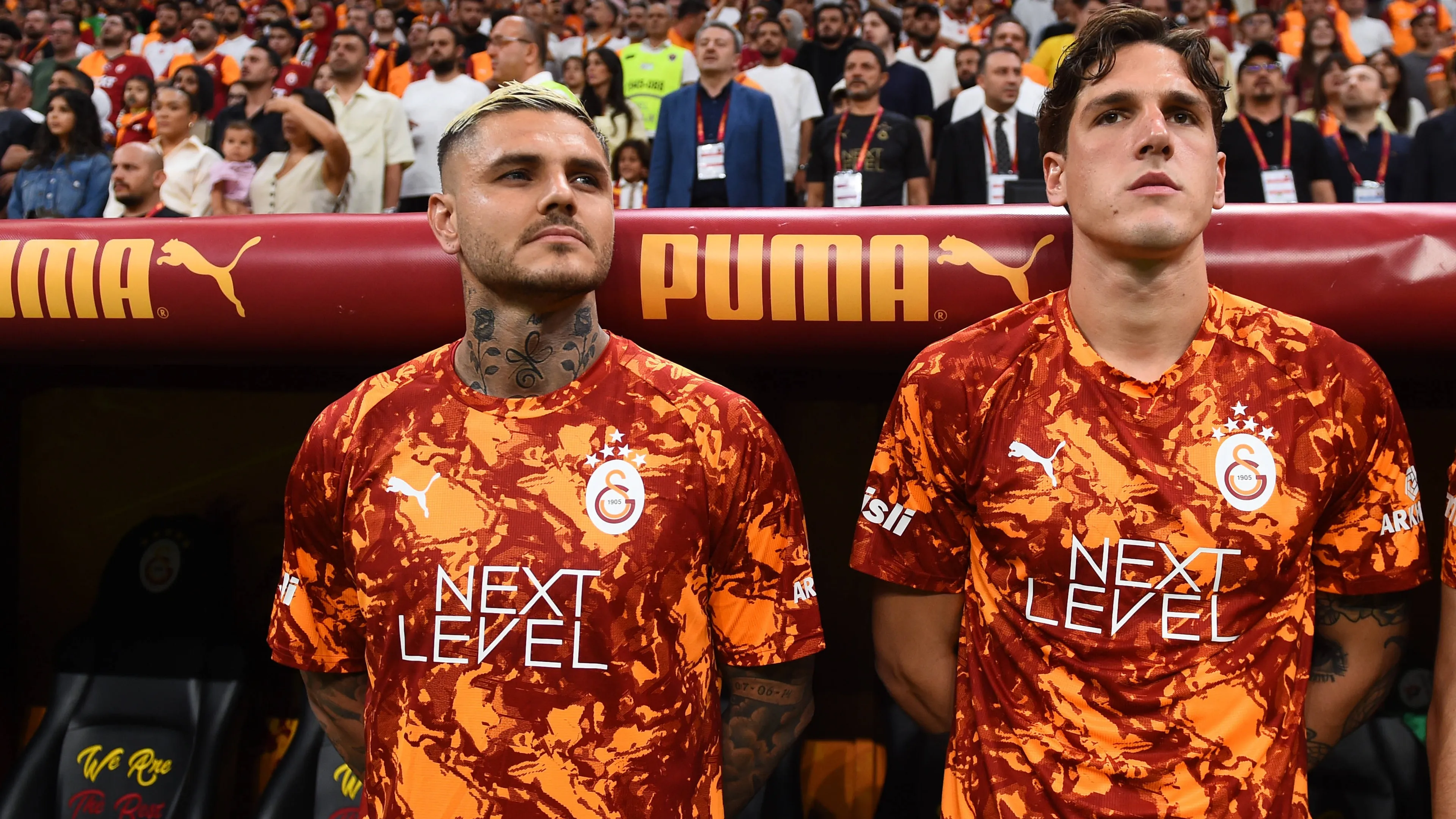 Nicolò Zaniolo in maglia Galatasaray