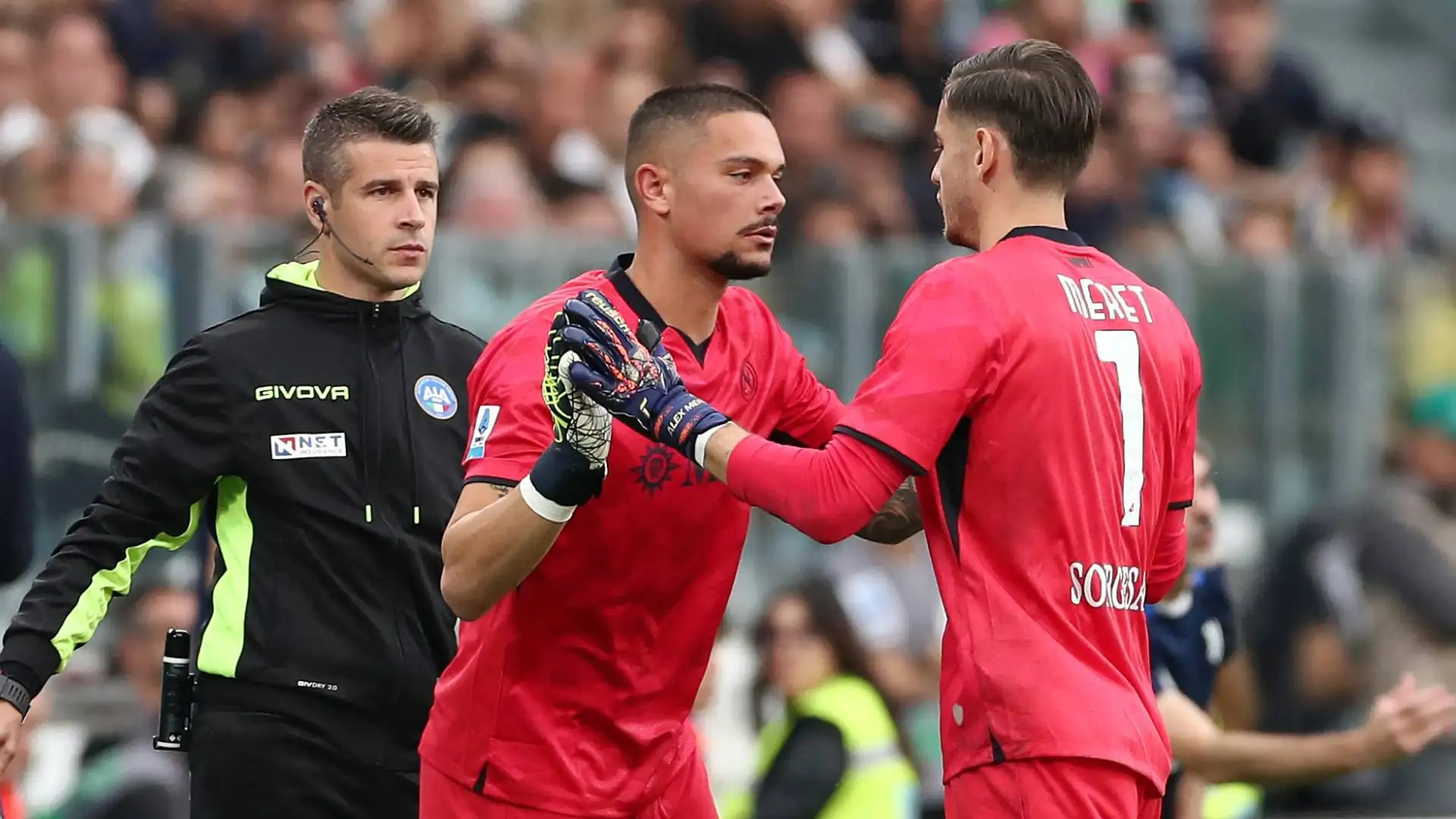 Copertina di Infortunio Meret, cosa ha e quante partite salta