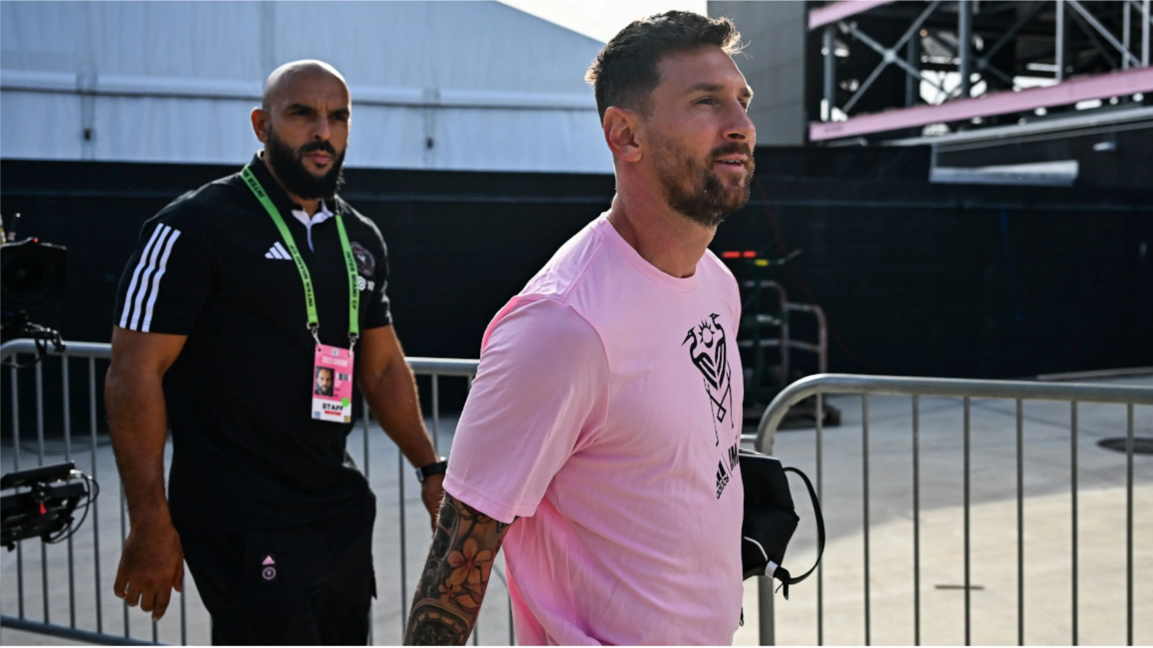 Copertina di Chi è il bodyguard di Messi a Miami che lo segue anche durante la partita (VIDEO)