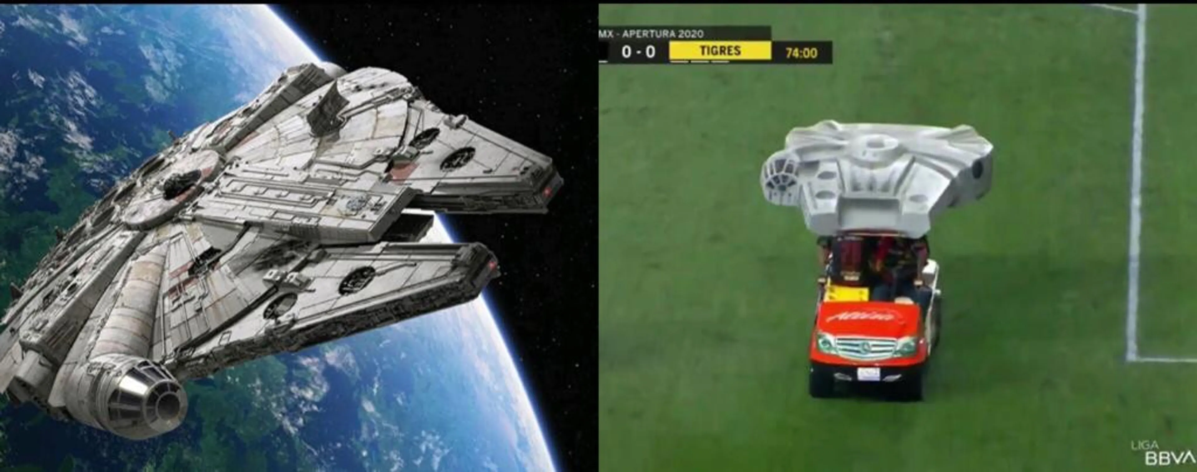 Copertina di Quando il kart dei soccorsi diventa il Millenium Falcon di Star Wars… (VIDEO)