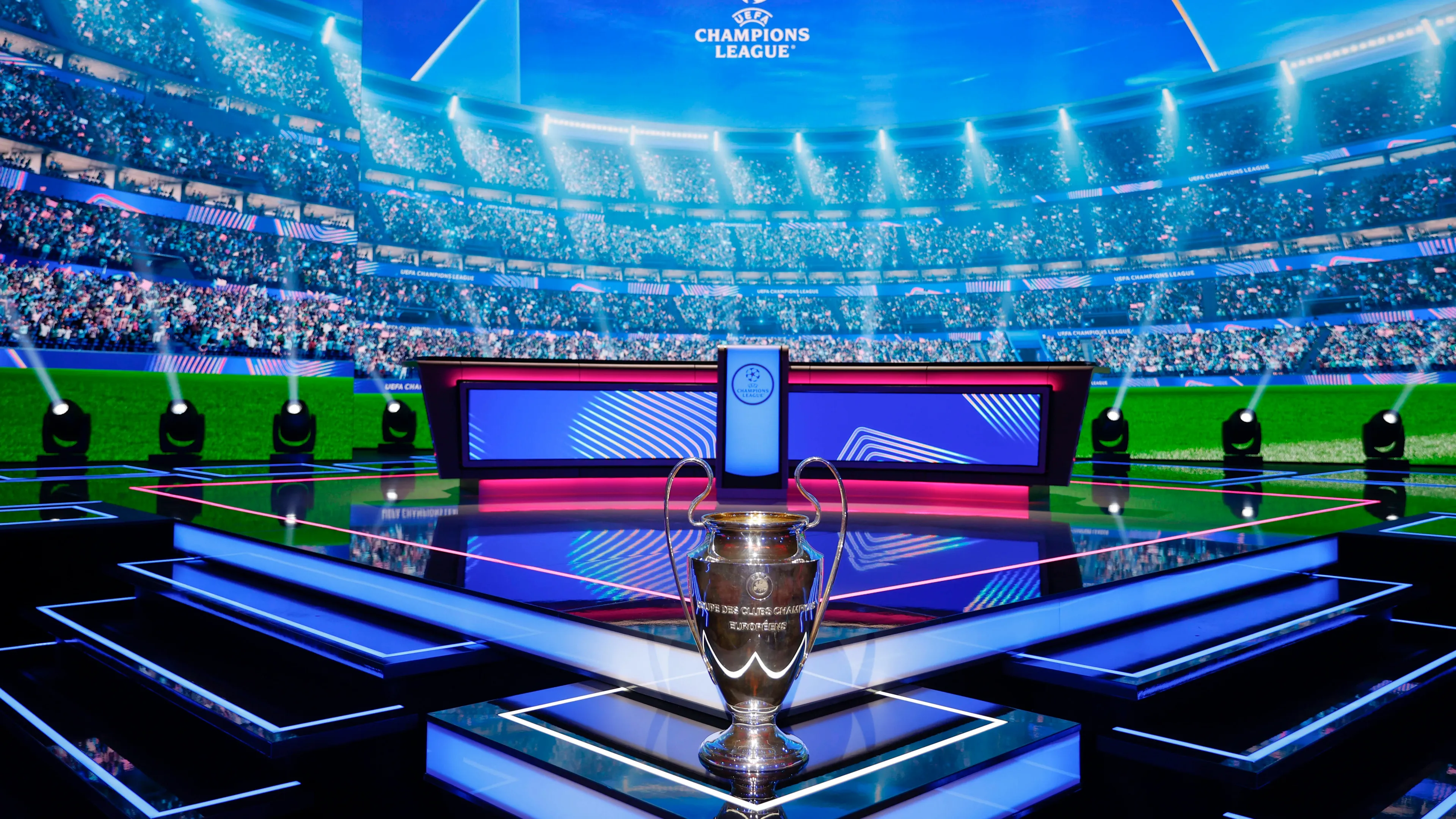 Il trofeo della Champions League