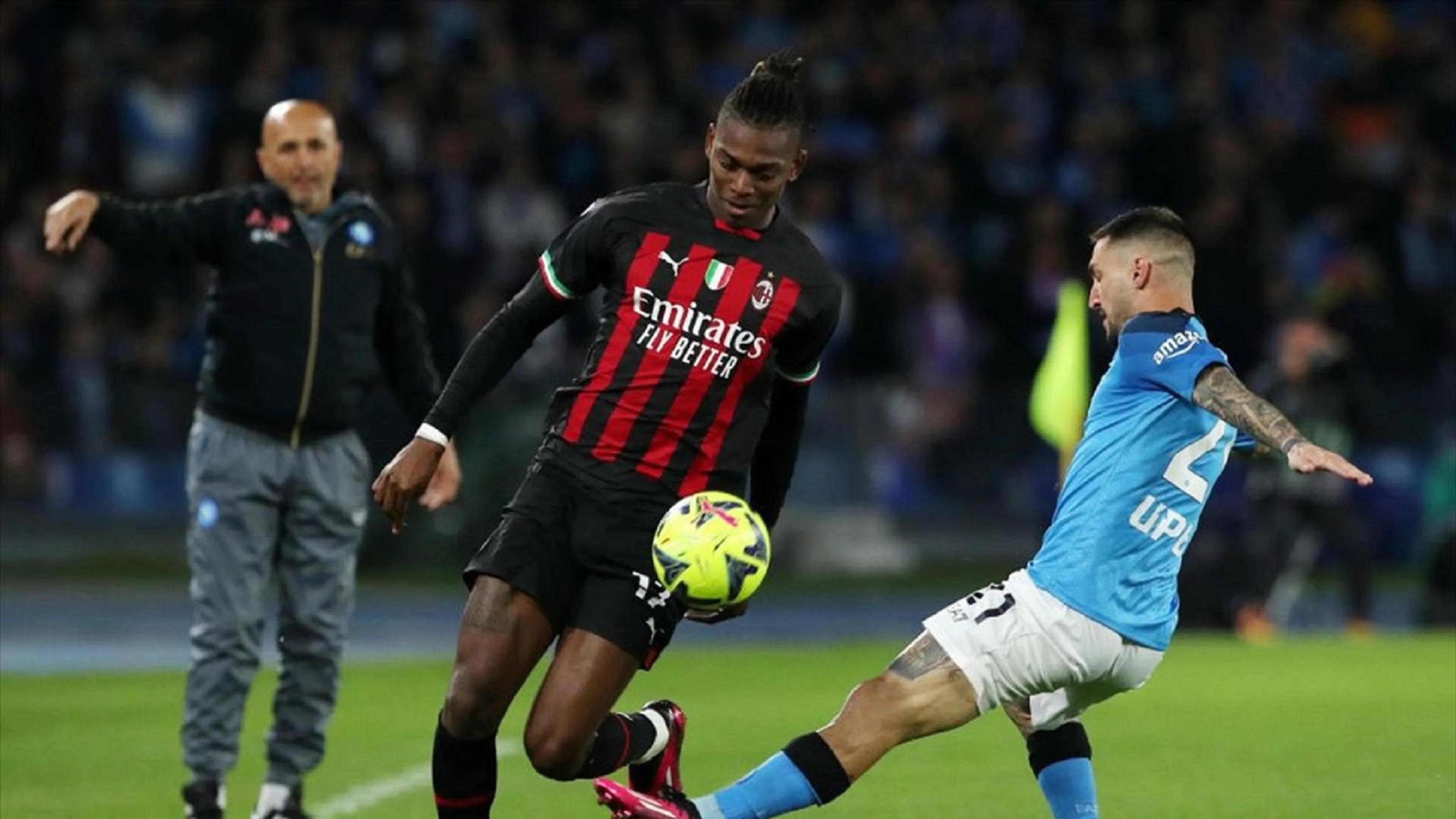 Copertina di La frase da censura sul Milan e la frecciata a Spalletti, De Laurentiis show a Castel di Sangro