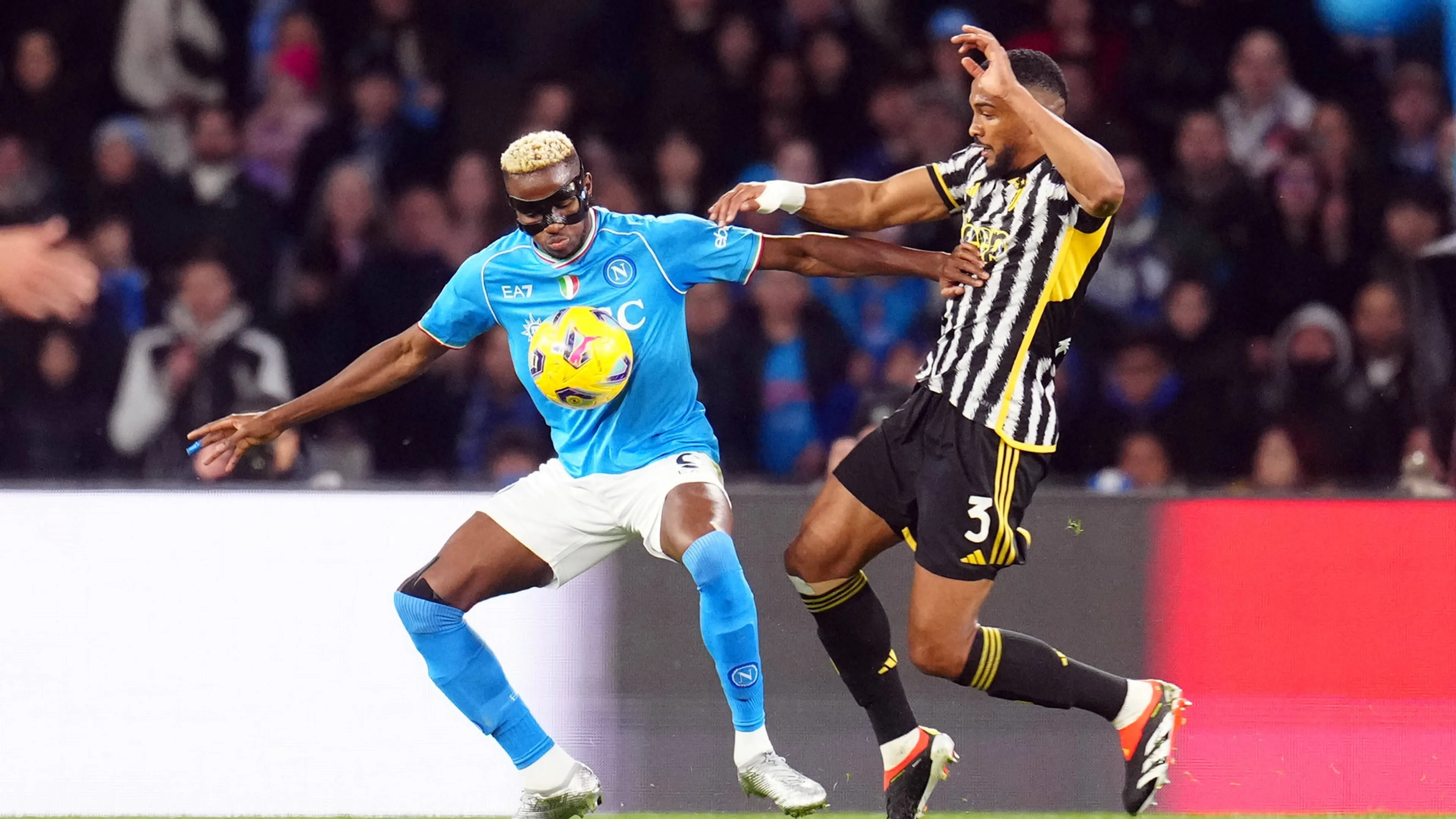 Copertina di NAPLES ITALY MARCH 3 Victor Osimhen of SSC Napoli during the Serie A match between SSC Napoli and Juventus FC at Stadio Diego Armando Maradona on March 3 2024 in Naples Italy Copyright xFOTOAGENZIAx
