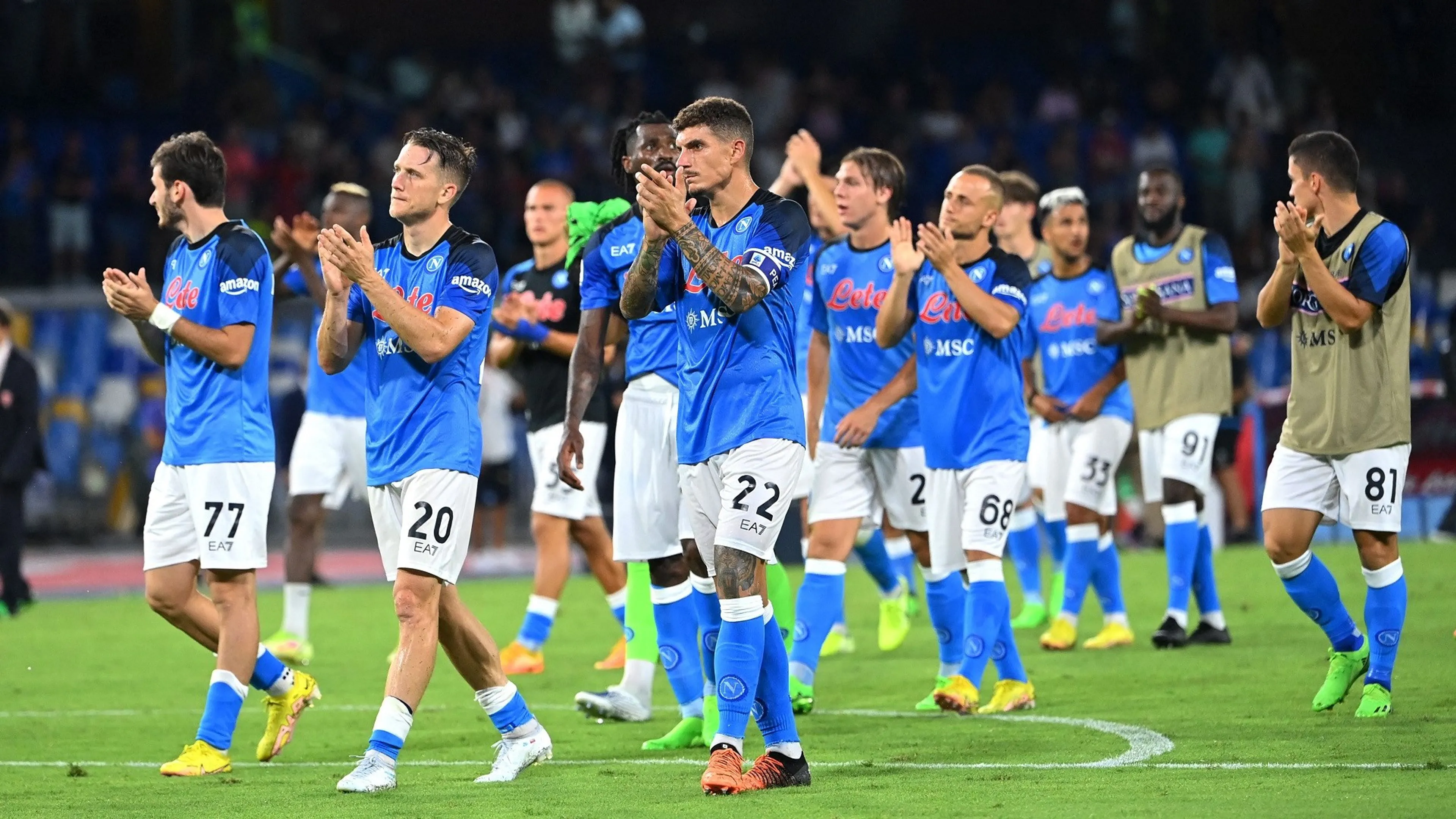 Copertina di Napoli: quanto manca alla vittoria matematica del campionato