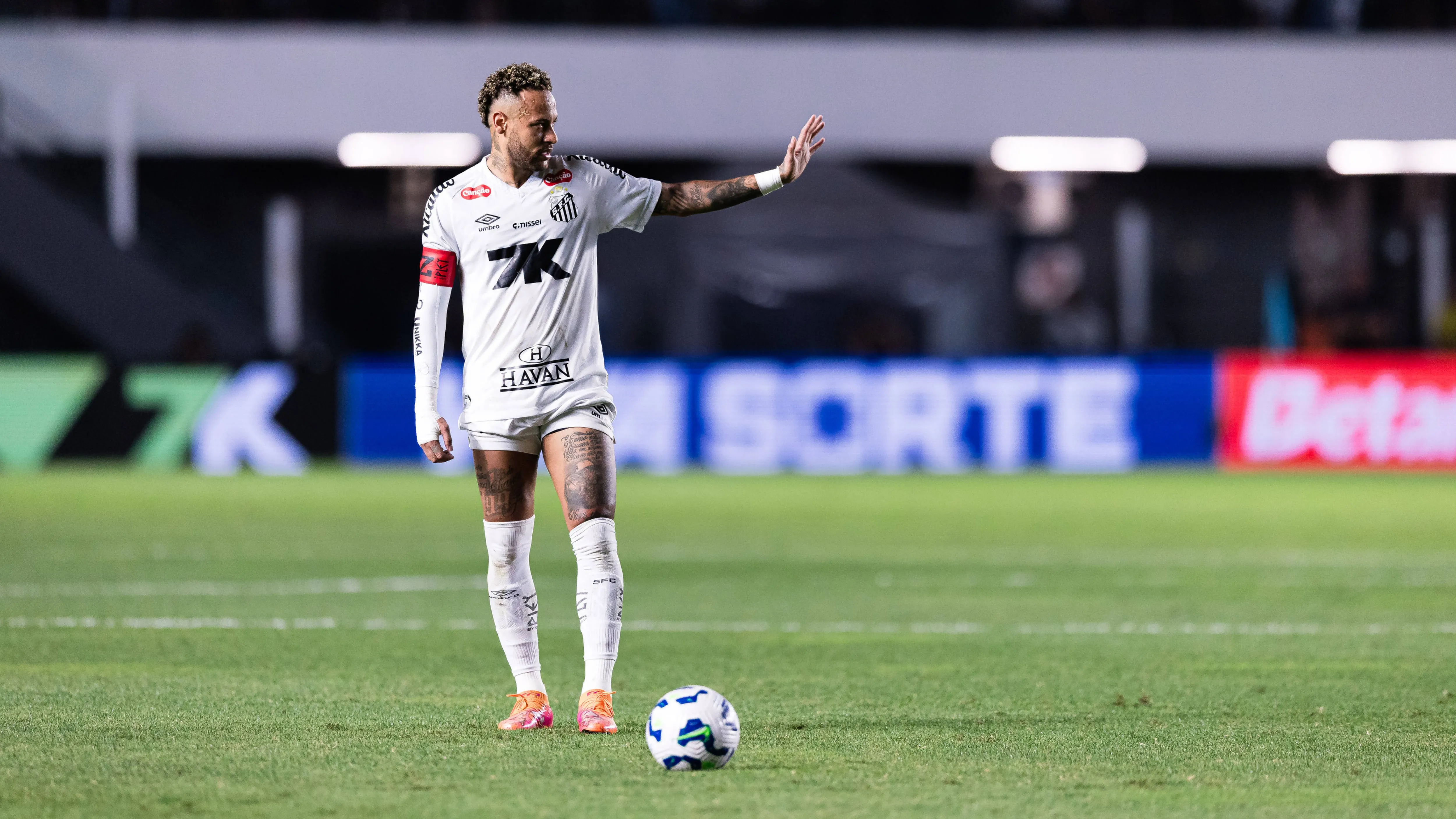neymar con il santos