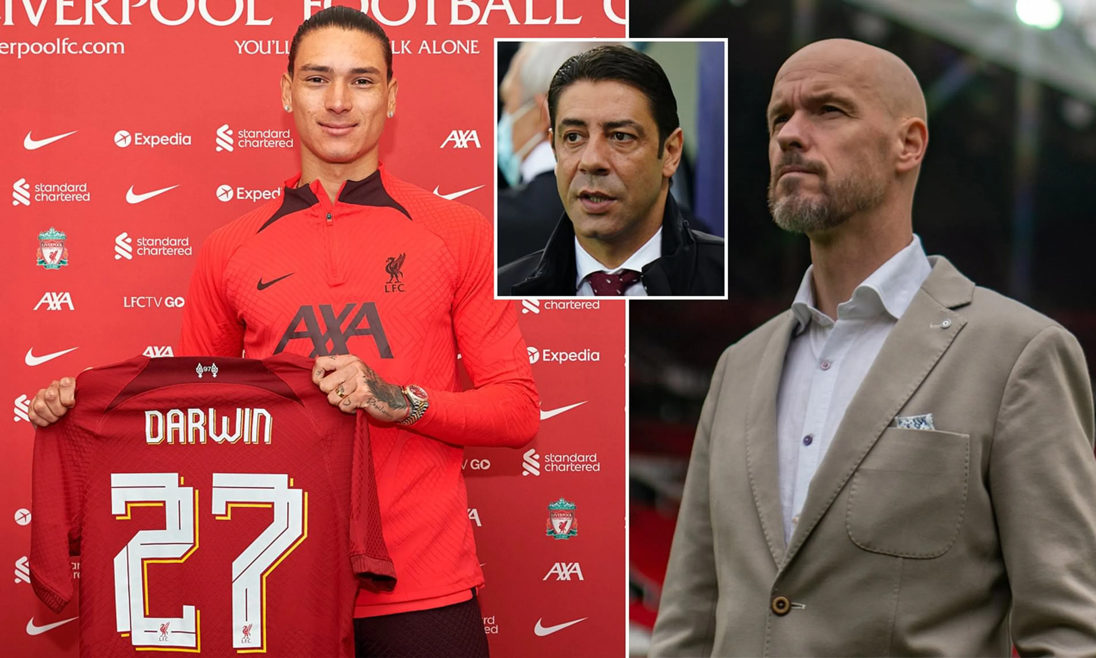 Copertina di United-Nuñez, trattativa saltata a causa di un’intossicazione alimentare di Rui Costa