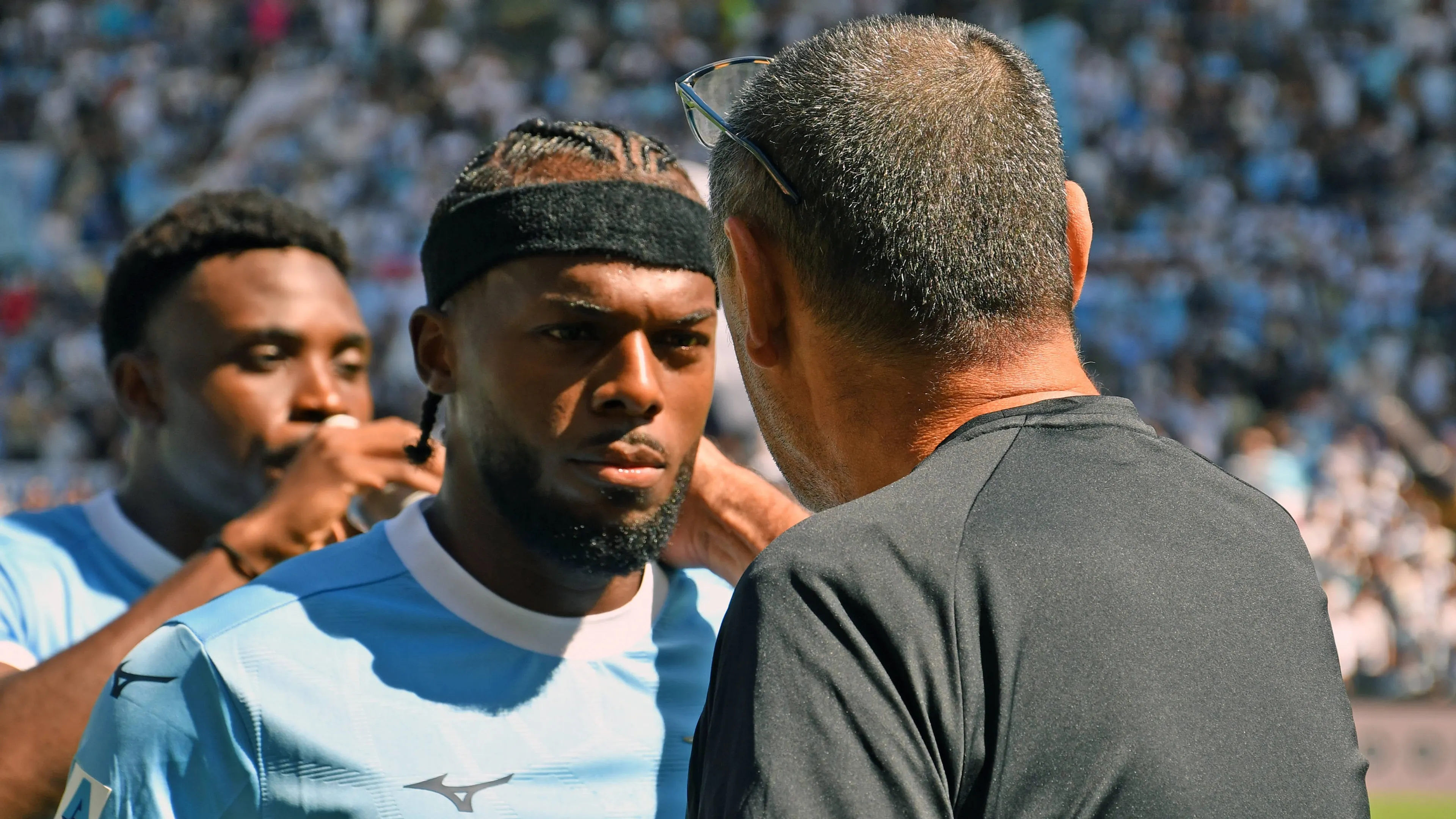 Lazio, confronto Sarri-Zaccagni-Nuno Tavares: cos'è successo