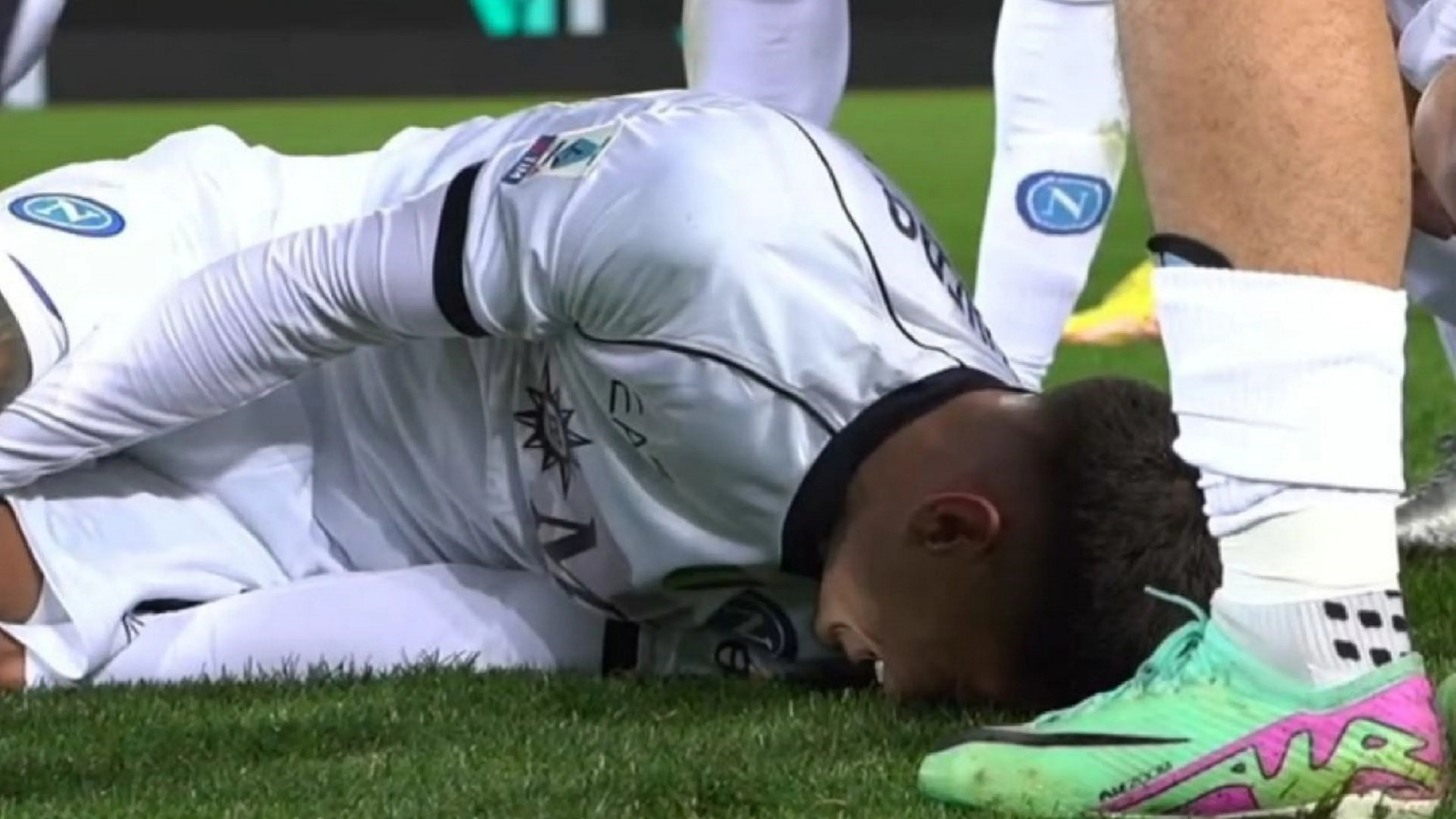 Copertina di Atalanta-Napoli, terribile infortunio per Olivera