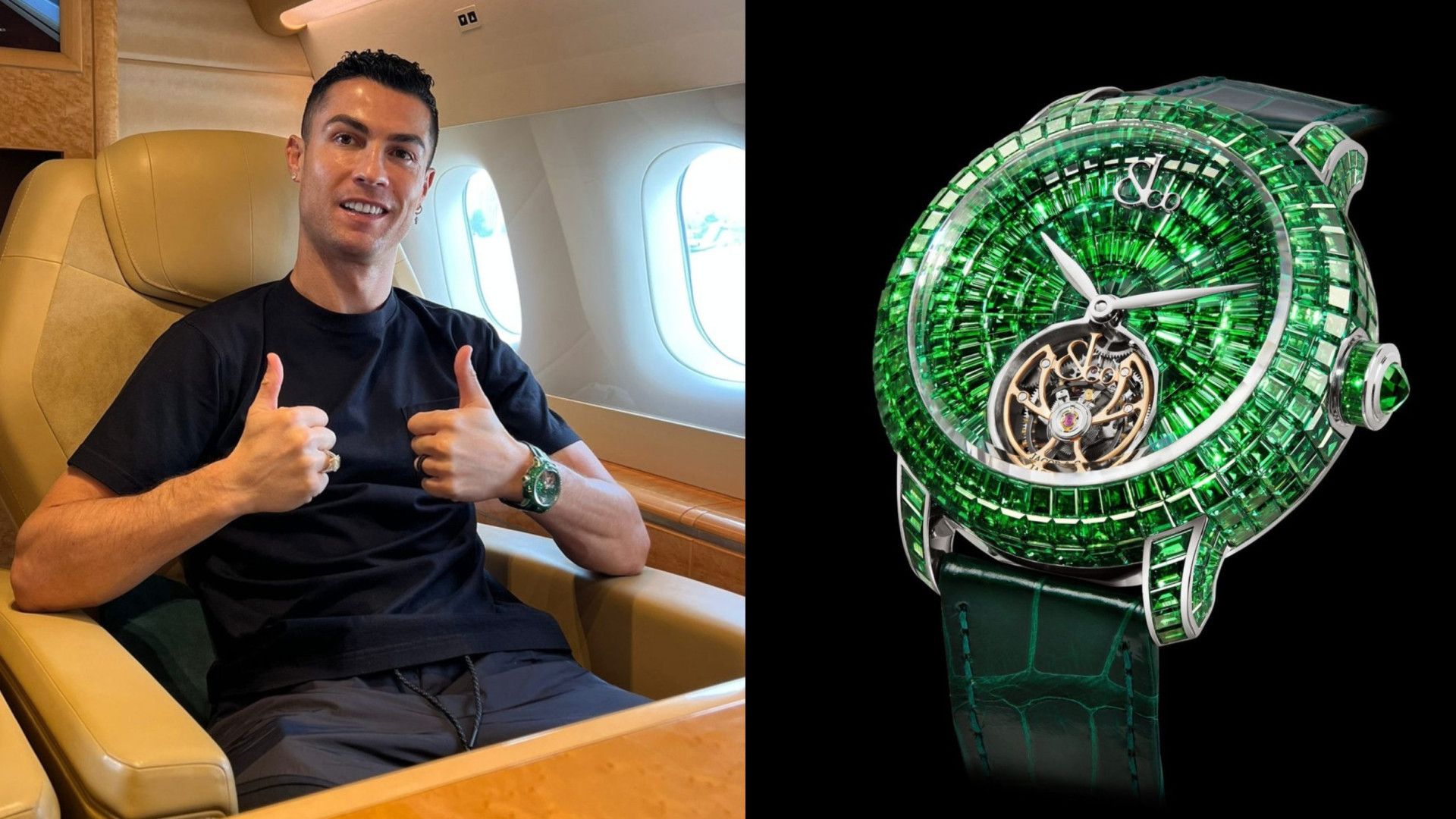 L ultimo regalino che si e fatto Cristiano e un orologio con 388 gemme. Il prezzo e folle