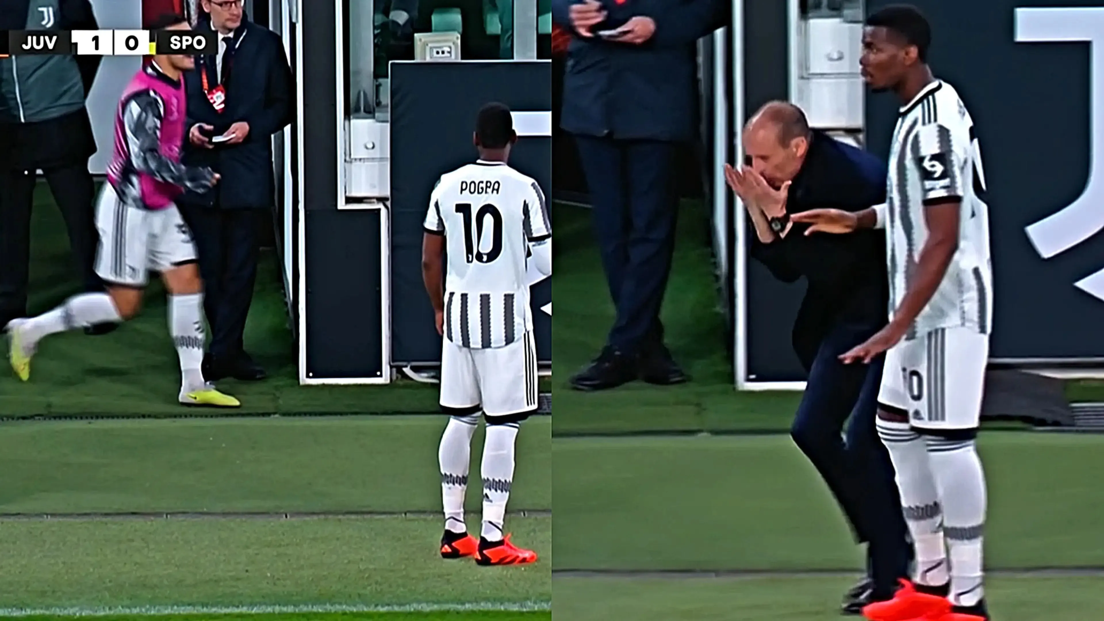 Copertina di Paredes fa infuriare Allegri anche durante Juventus-Sporting (VIDEO)