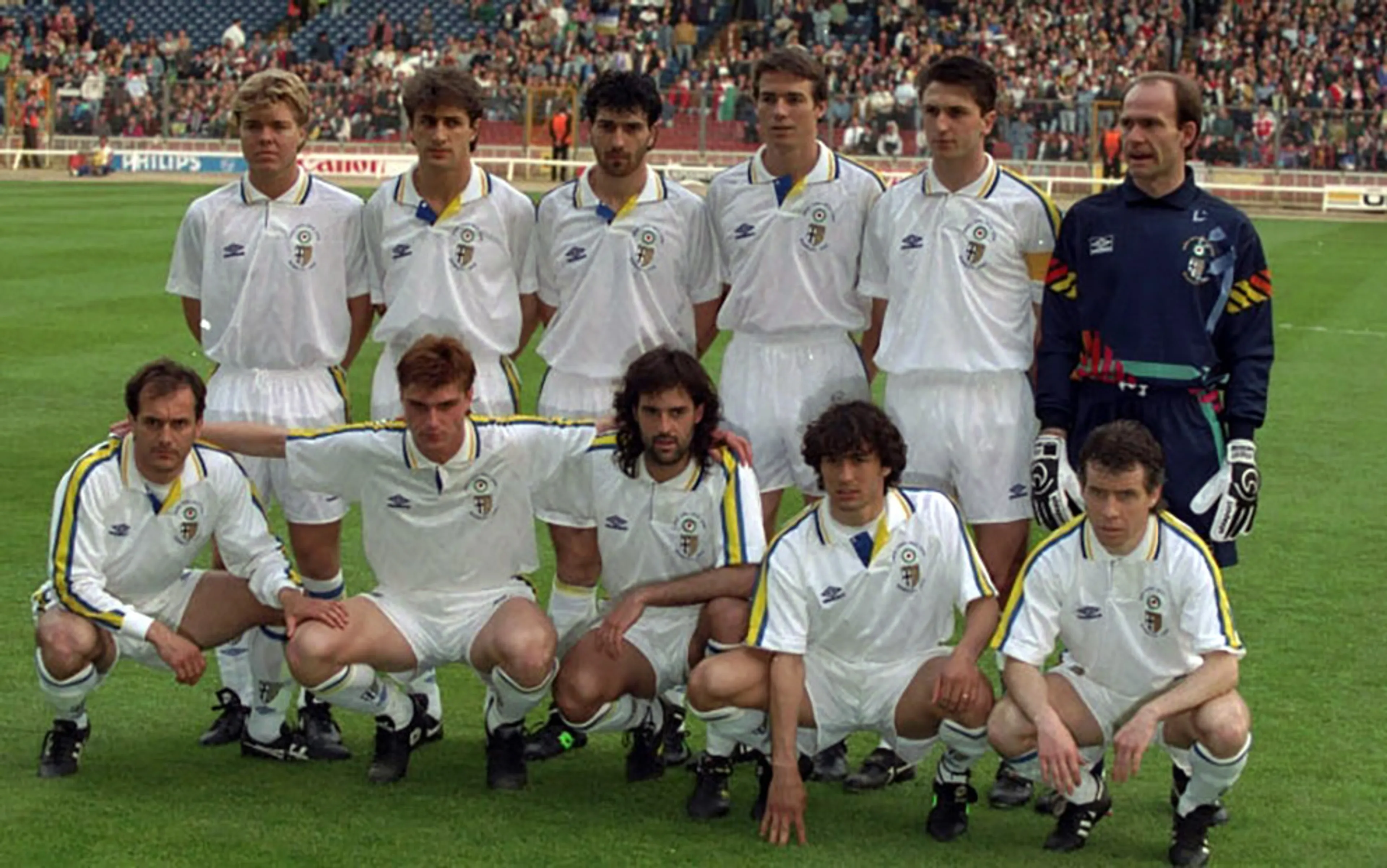 Copertina di Da Scala alla Scala (del calcio), il Parma tra scalate e sogni europei