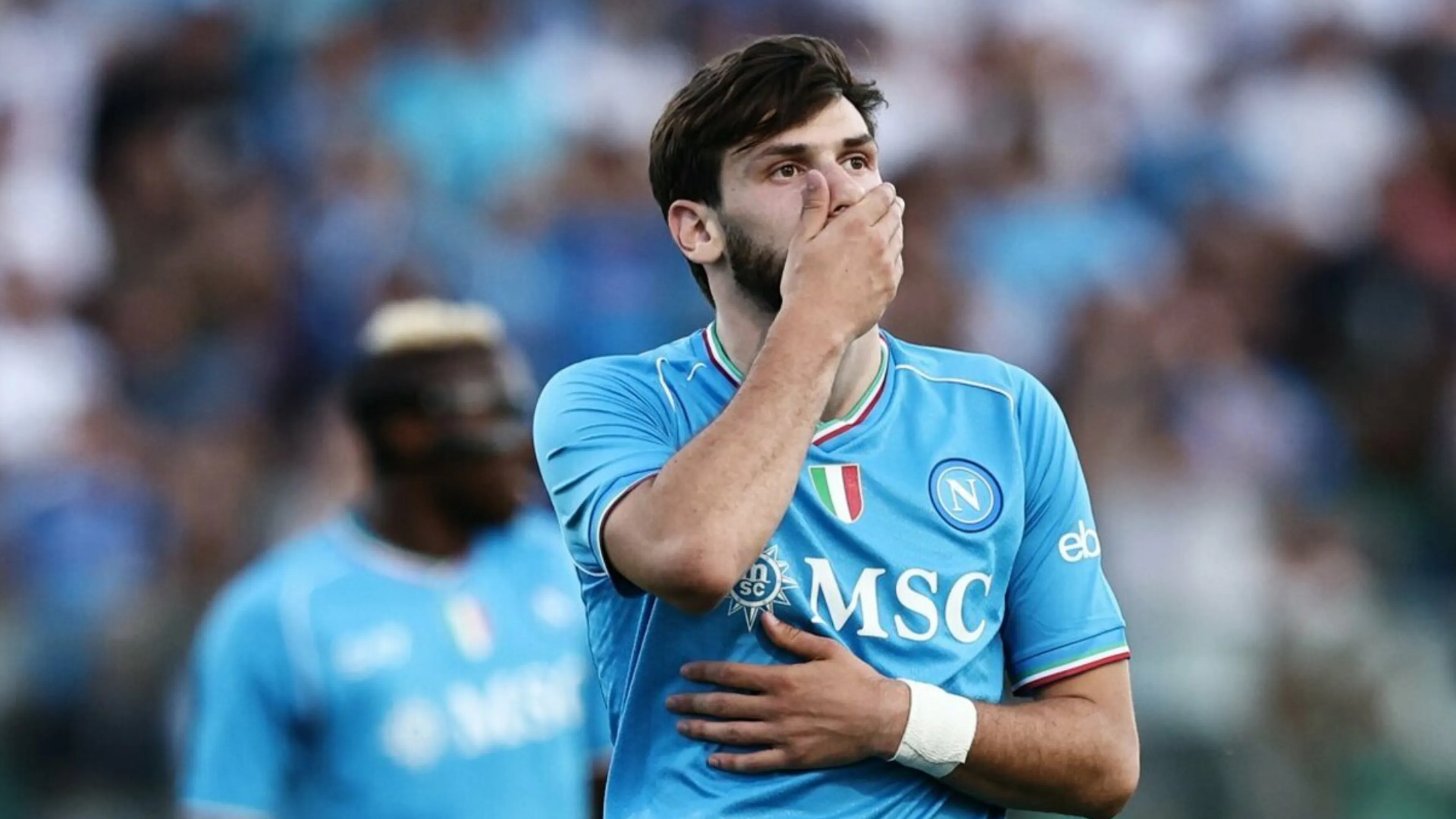 Copertina di Napoli Lazio, Kvaratskhelia sostituito al 66' preoccupa i tifosi. Rudi Garcia spiega il motivo del cambio