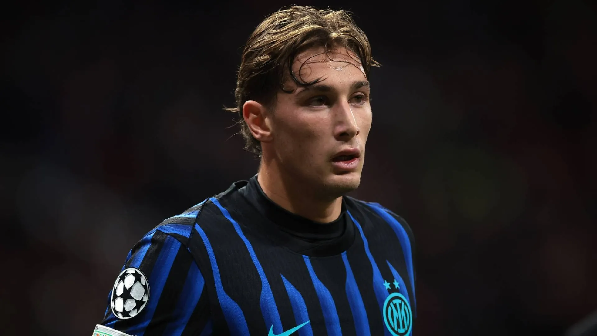 Pio Esposito con la maglia dell'Inter