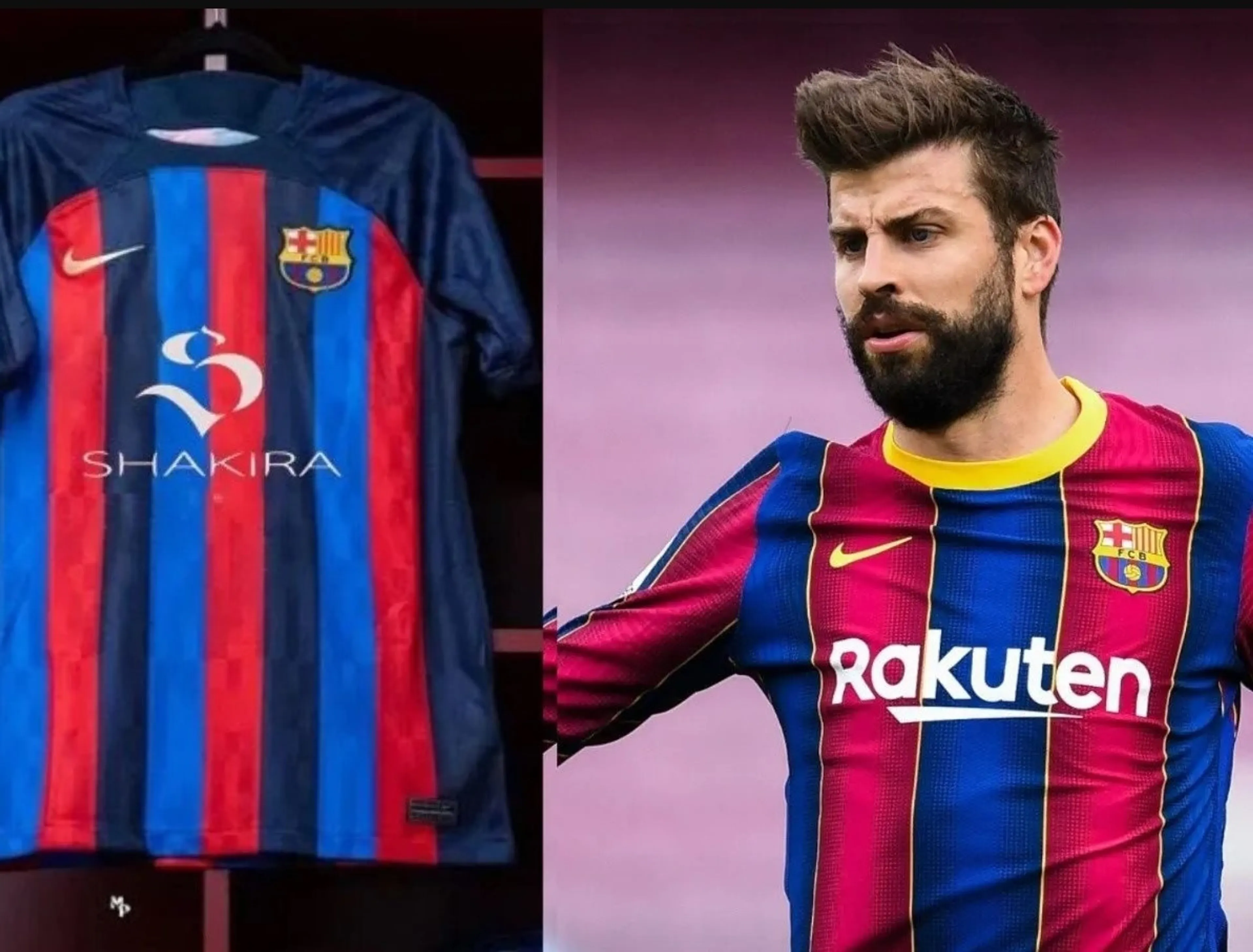 Copertina di Barcellona, beffa per Piqué: dovrà indossare la maglia con la scritta ‘Shakira’