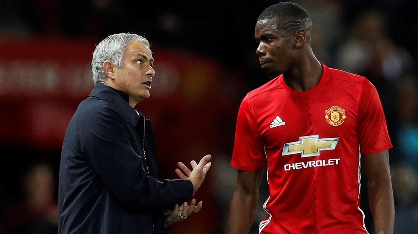 pogba-mourinho