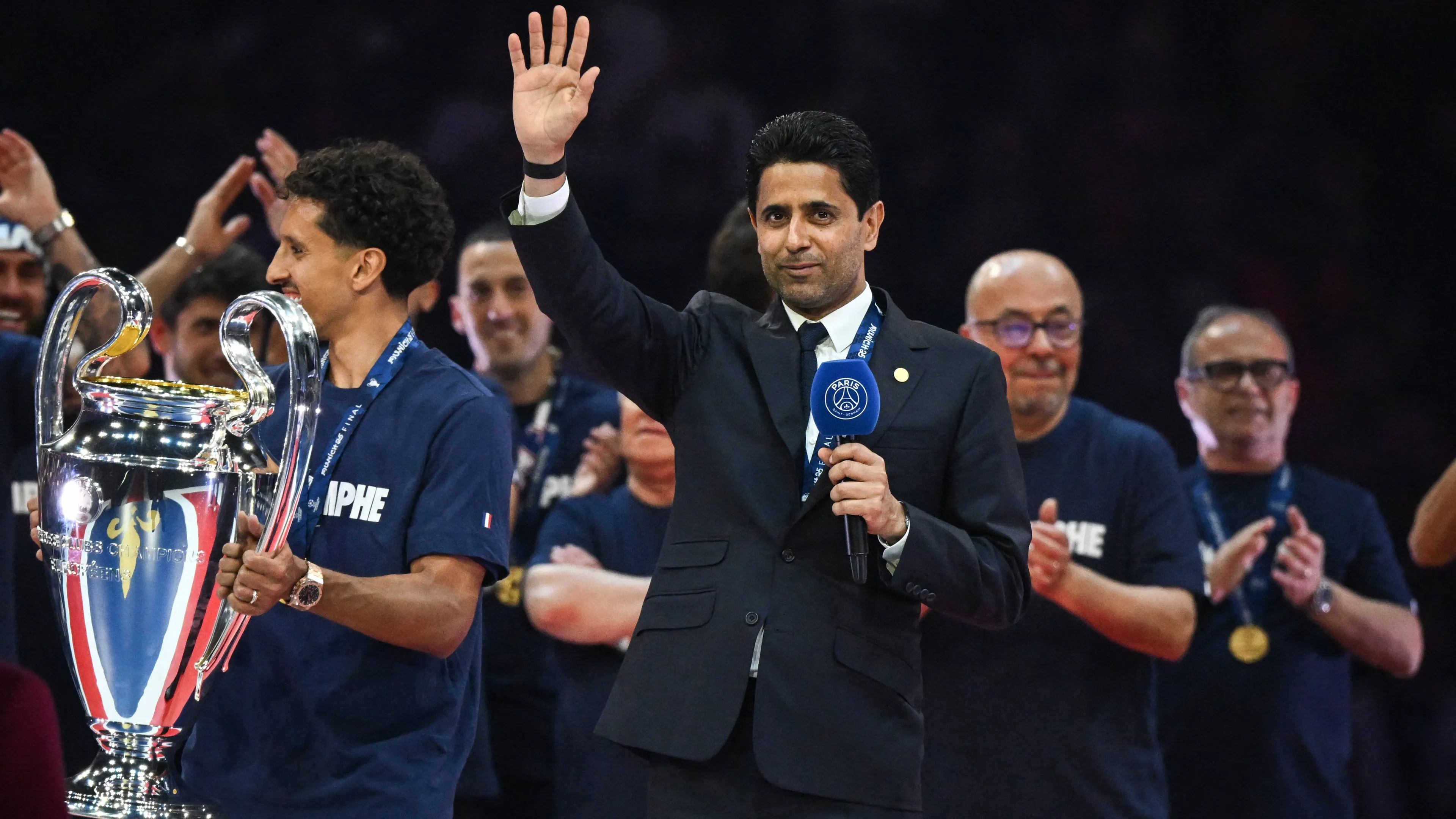 PSG, Al-Khelaifi: "La vittoria della Champions rimarrà negli annali del calcio"