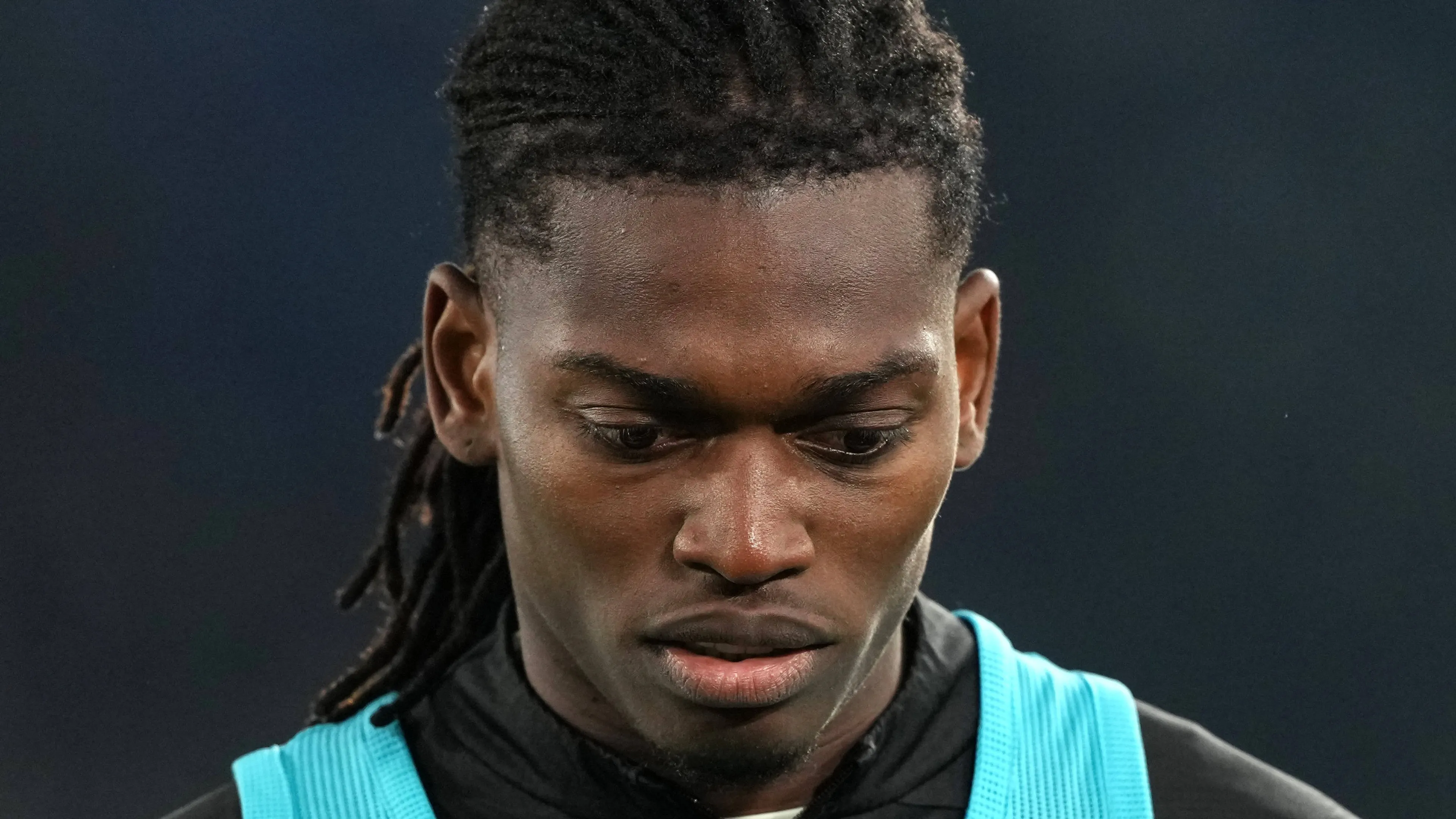 Rafael Leao in maglia Milan