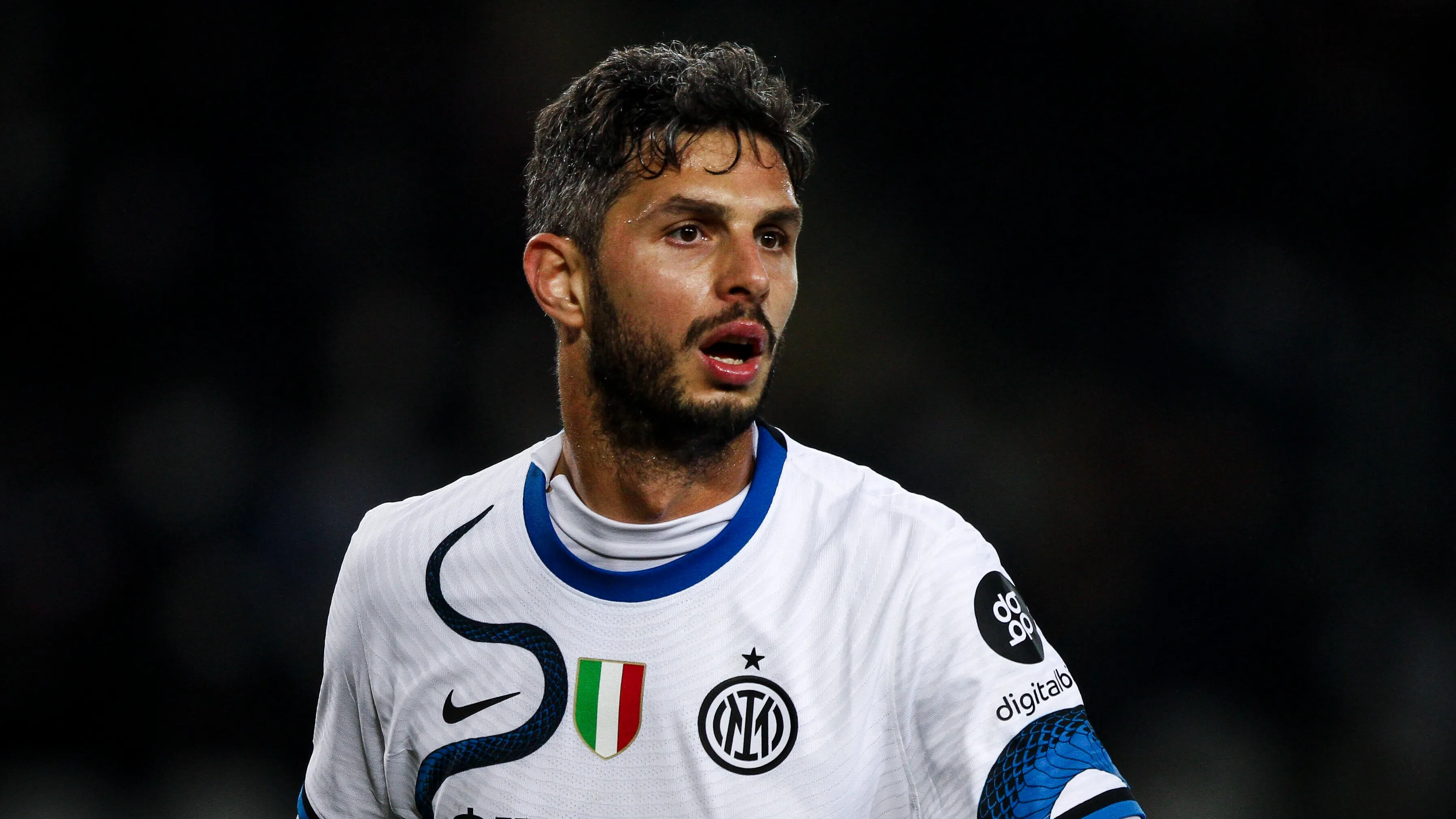 ranocchia con la maglia dell'inter