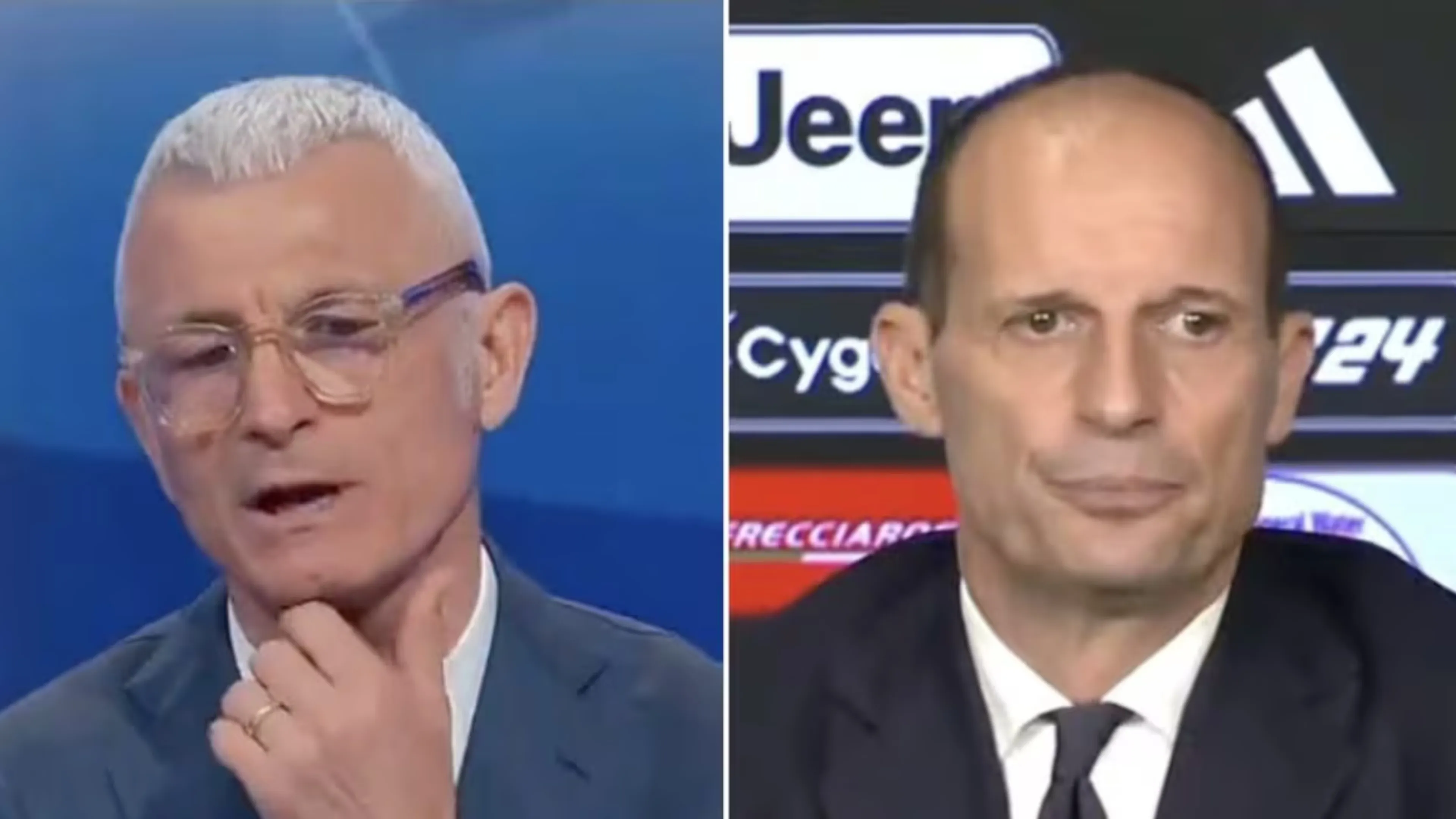 Copertina di Ravanelli ce l'ha con Allegri: "L'allenatore della Juve non può dire questa frase"