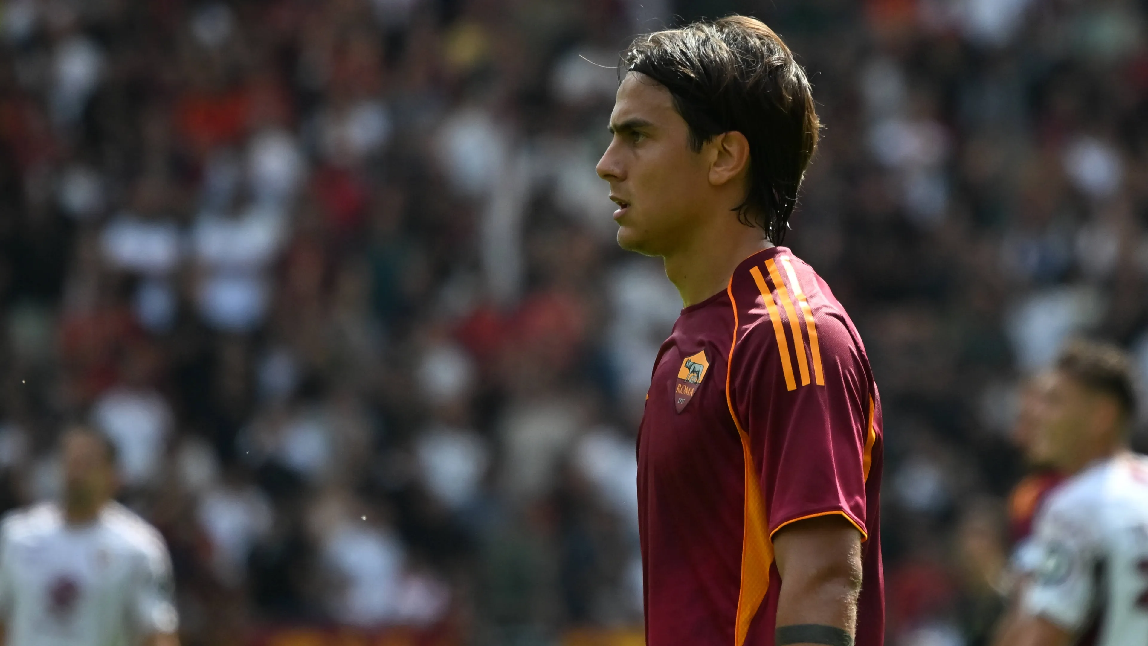Copertina di RECORD DATE NOT STATED Serie A Enilive 2025 2026 Roma vs Torino Stadio Olimpico Nella foto Paulo Dybala Foto Andrea Rosito Agenzia Liverani Copyright xAndreaxRositox DSC 2779