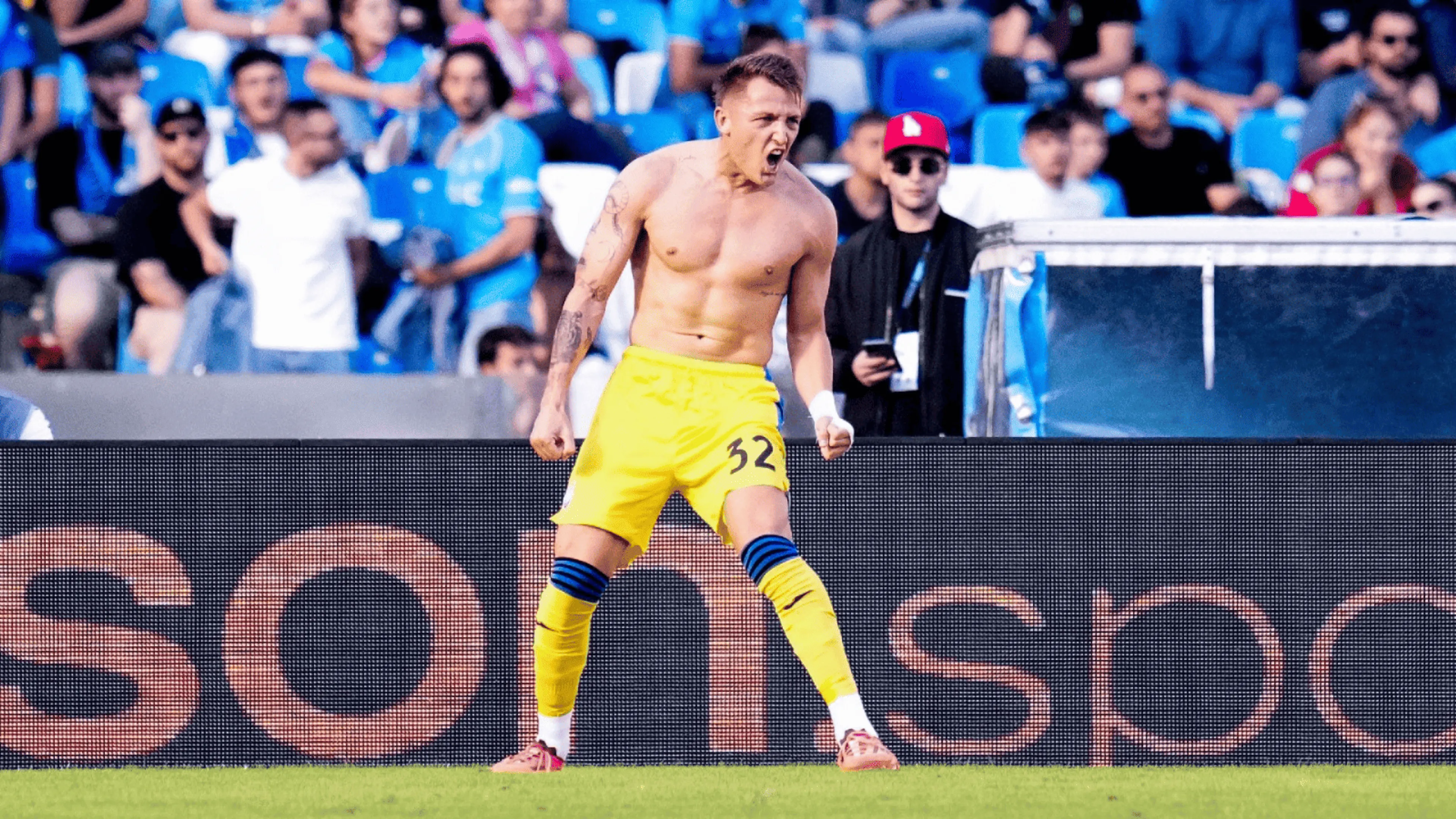 Copertina di Surreale in Napoli-Atalanta: Doveri "dimentica" il giallo a Retegui (Calcio e Finanza)