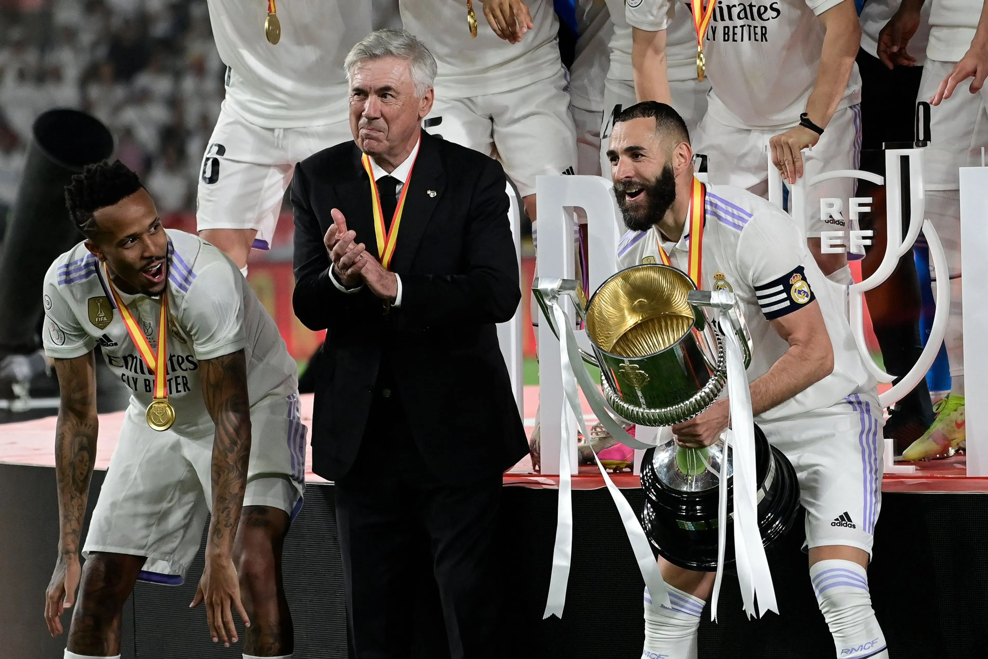 Copertina di Il Real Madrid vince la Copa Del Rey: Sergio Ramos festeggia con un simpatico ricordo e Ancelotti si scatena
