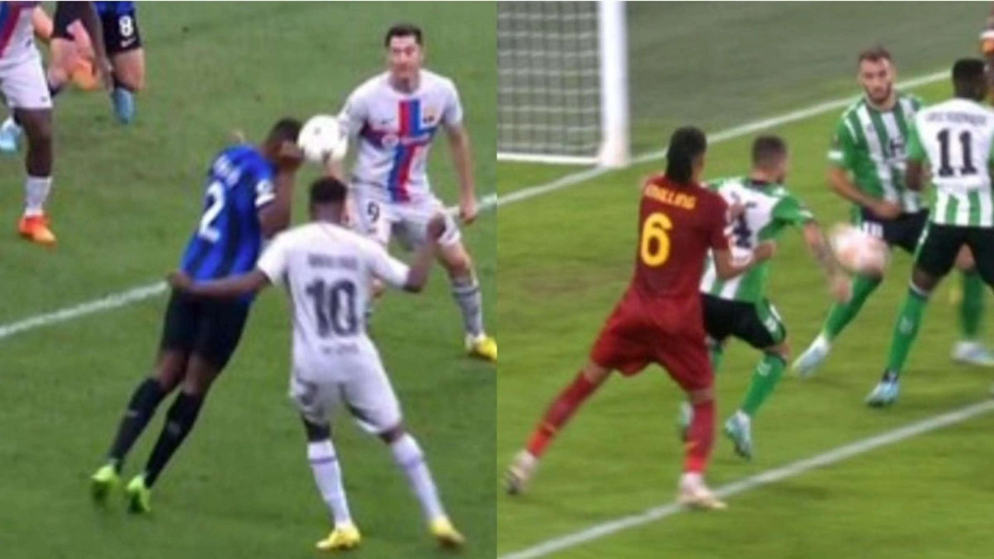 Copertina di Rigore in Roma-Betis fa infuriare i tifosi del Barcellona: “È uno scandalo”