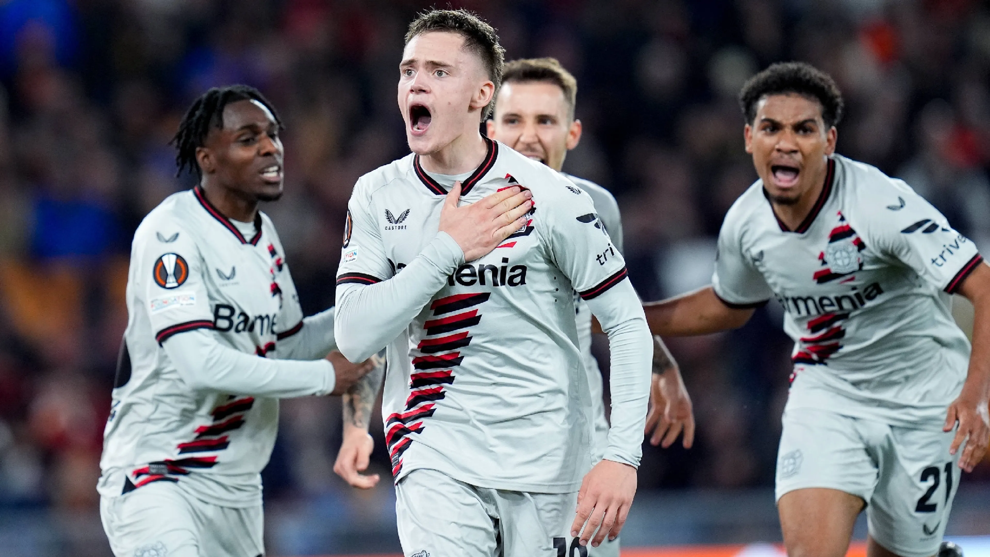 Roma-Bayer Leverkusen 0-2: Karsdorp sbaglia, Andrich raddoppia, ai giallorossi ora serve l'impresa
