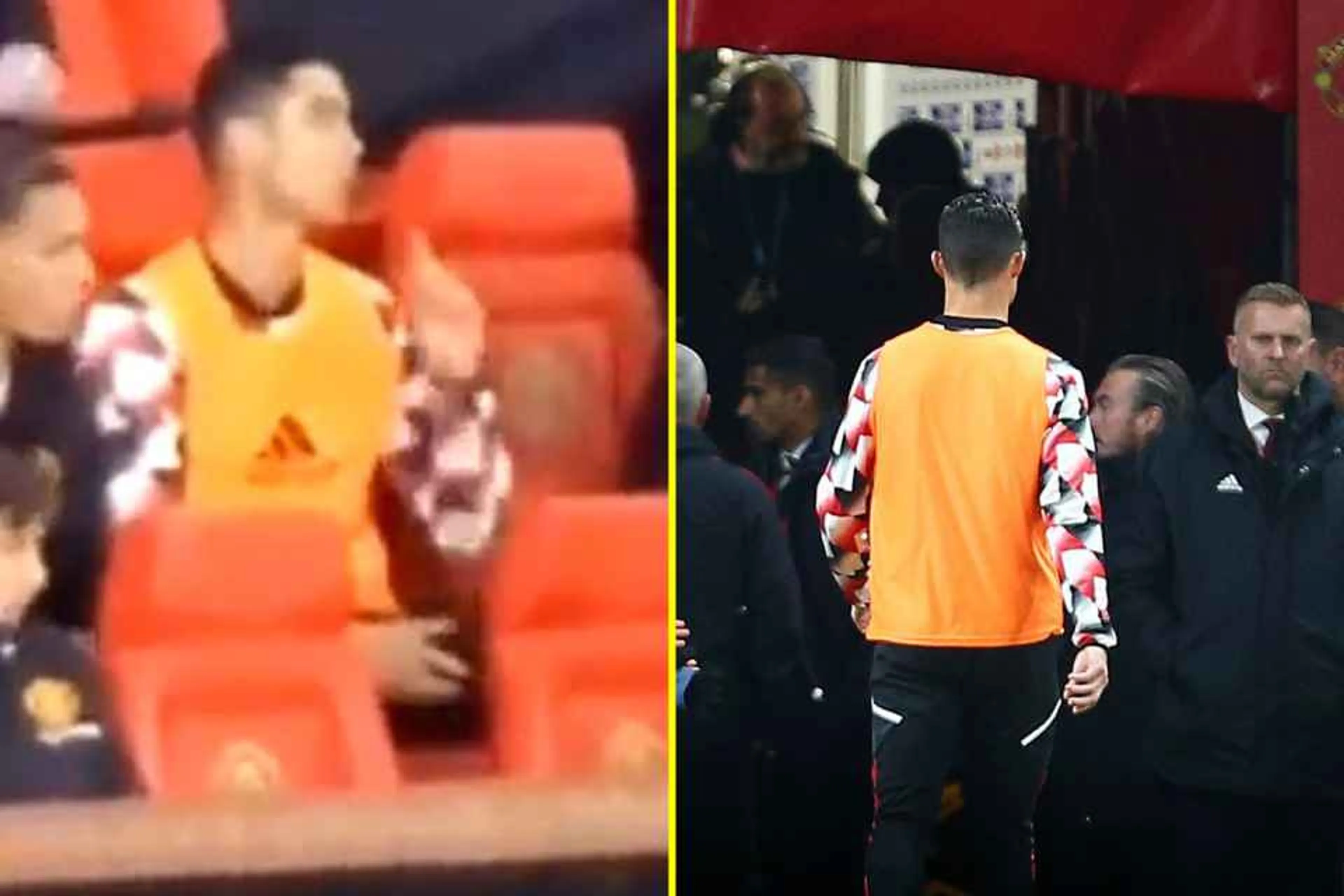 Copertina di Ronaldo e il no a ten Hag, spunta il video. Tifosi furiosi: “È un bambino di 37 anni” (VIDEO)