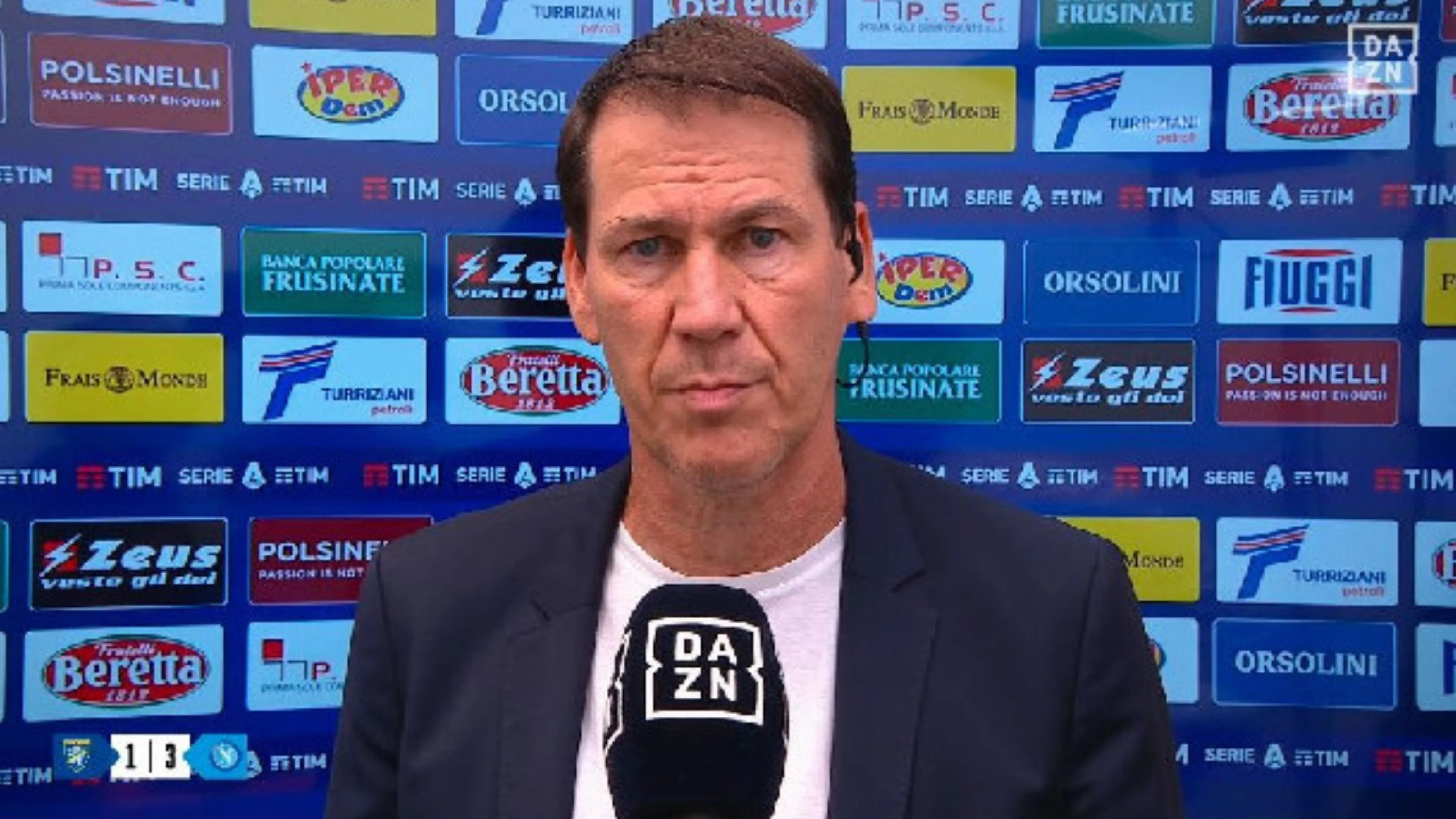 Copertina di Napoli-Milan, Rudi Garcia punge il Milan: "Non è bello pareggiare dopo 2 gol. Potevamo anche vincerla in 10"