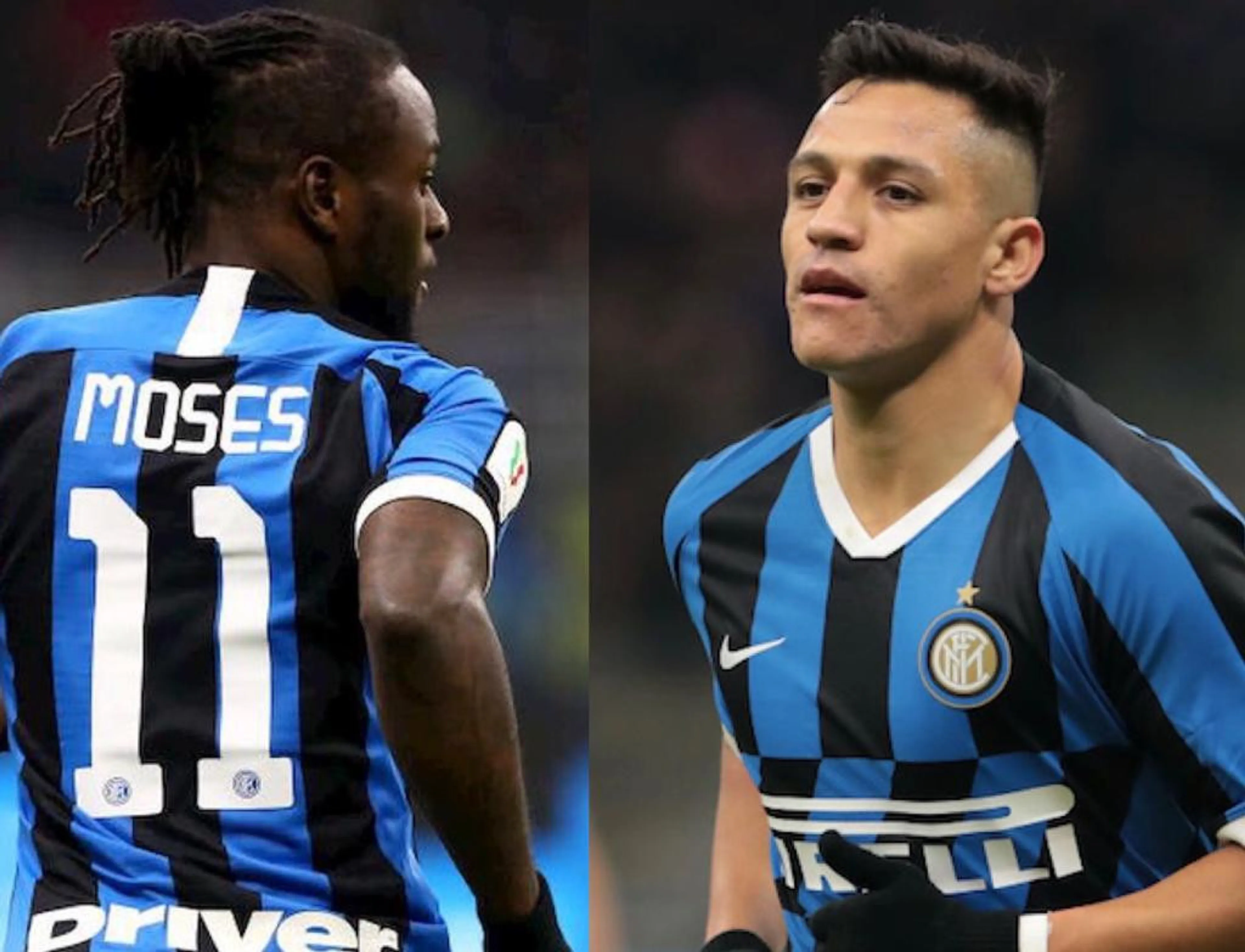 Copertina di Inter senza Sanchez e Moses per il finale di Europa League?