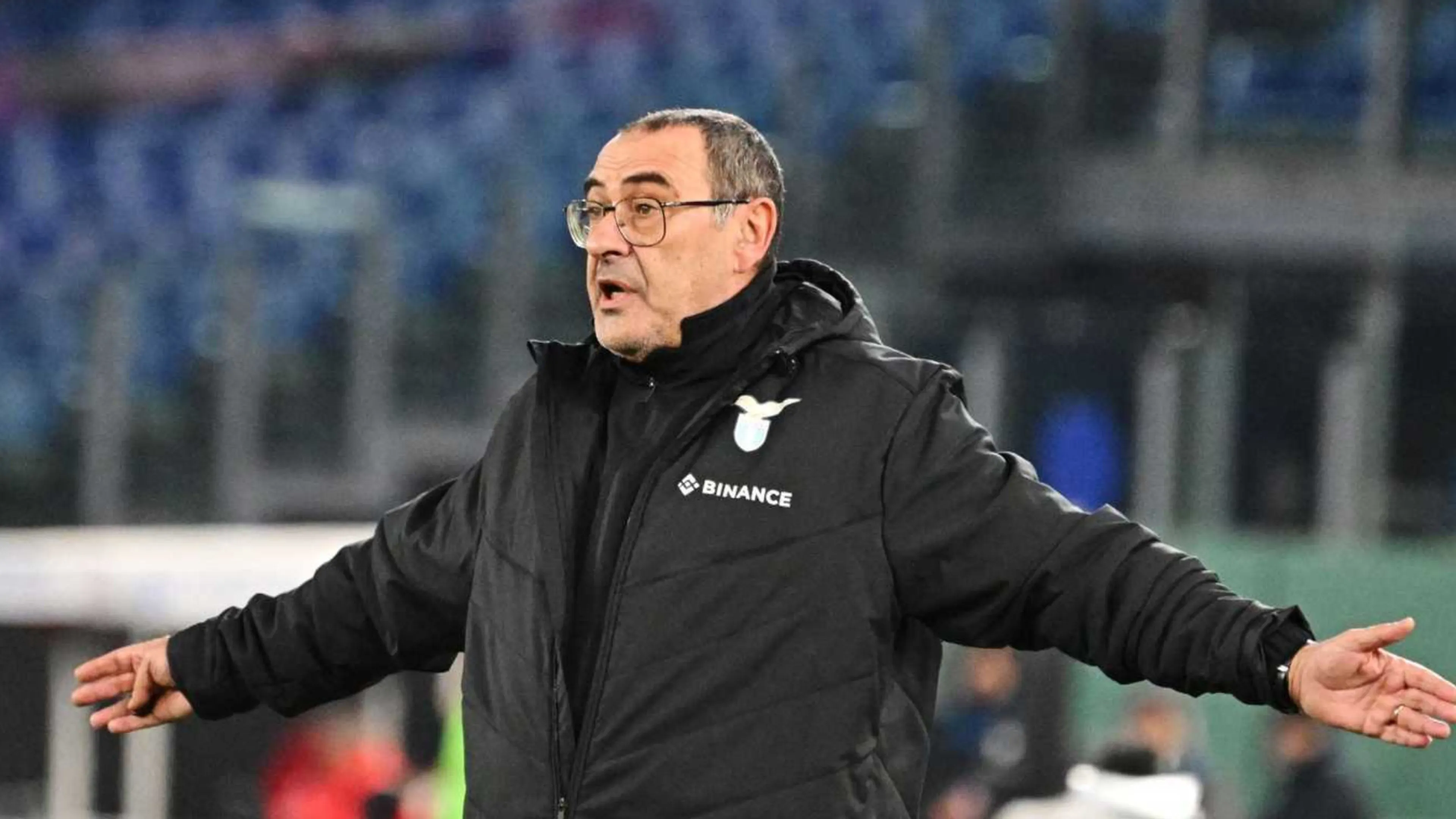 Copertina di Lazio-Juve, Sarri contesta l’arbitraggio. Due espulsioni secondo il tecnico biancoceleste